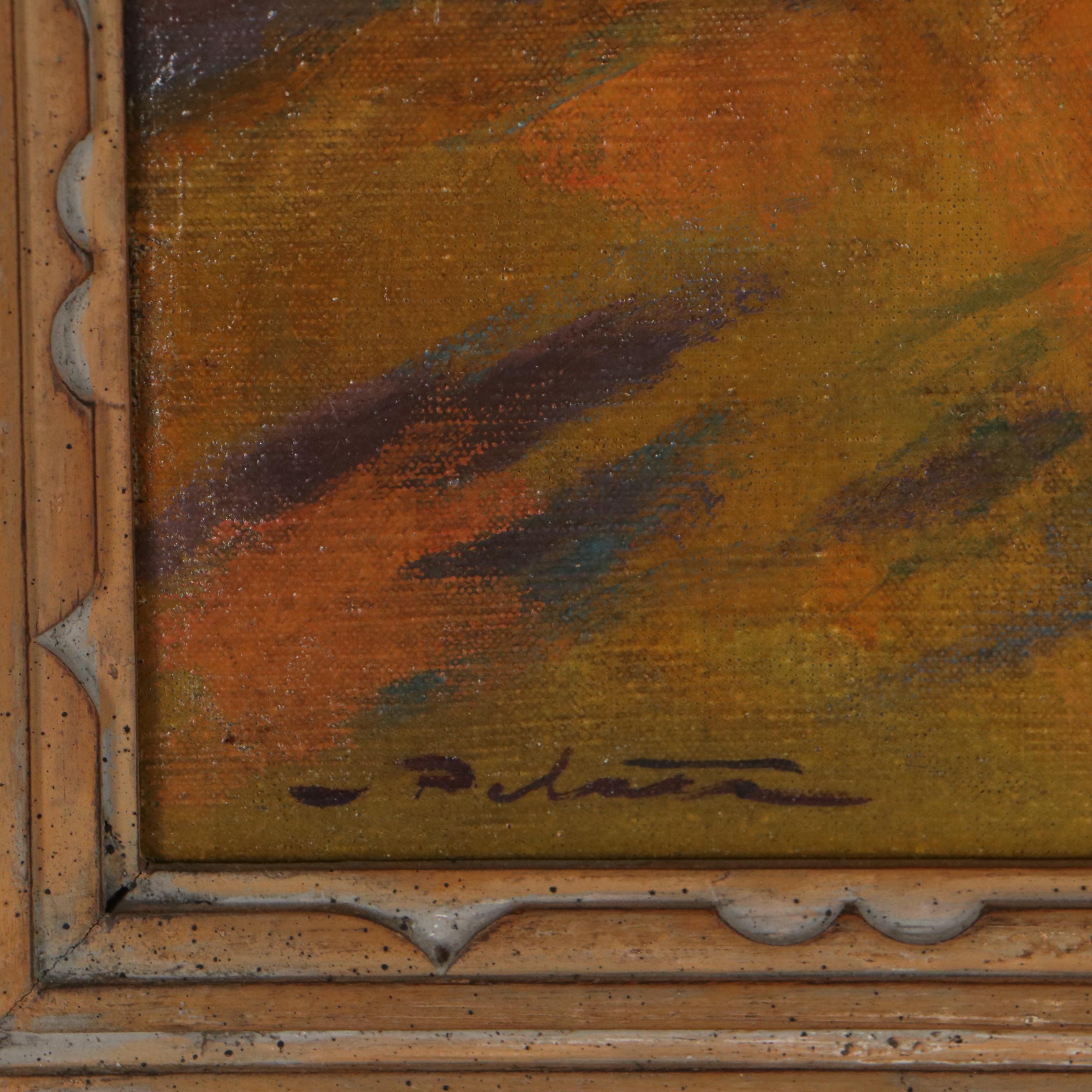 Impressionist Style Oil Painting of Animals