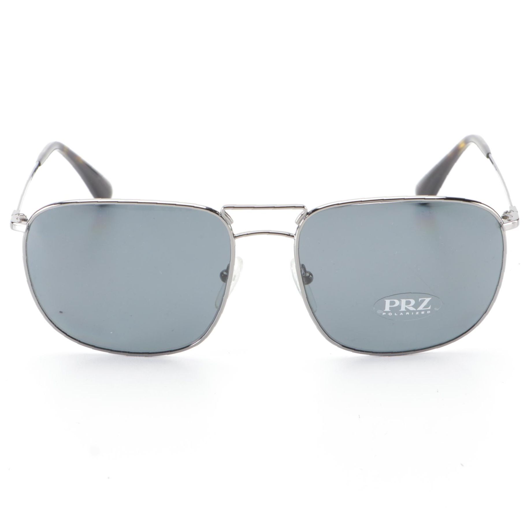 Prada SPR52T Aviator Sunglasses Polarized in Metal Frame with Case