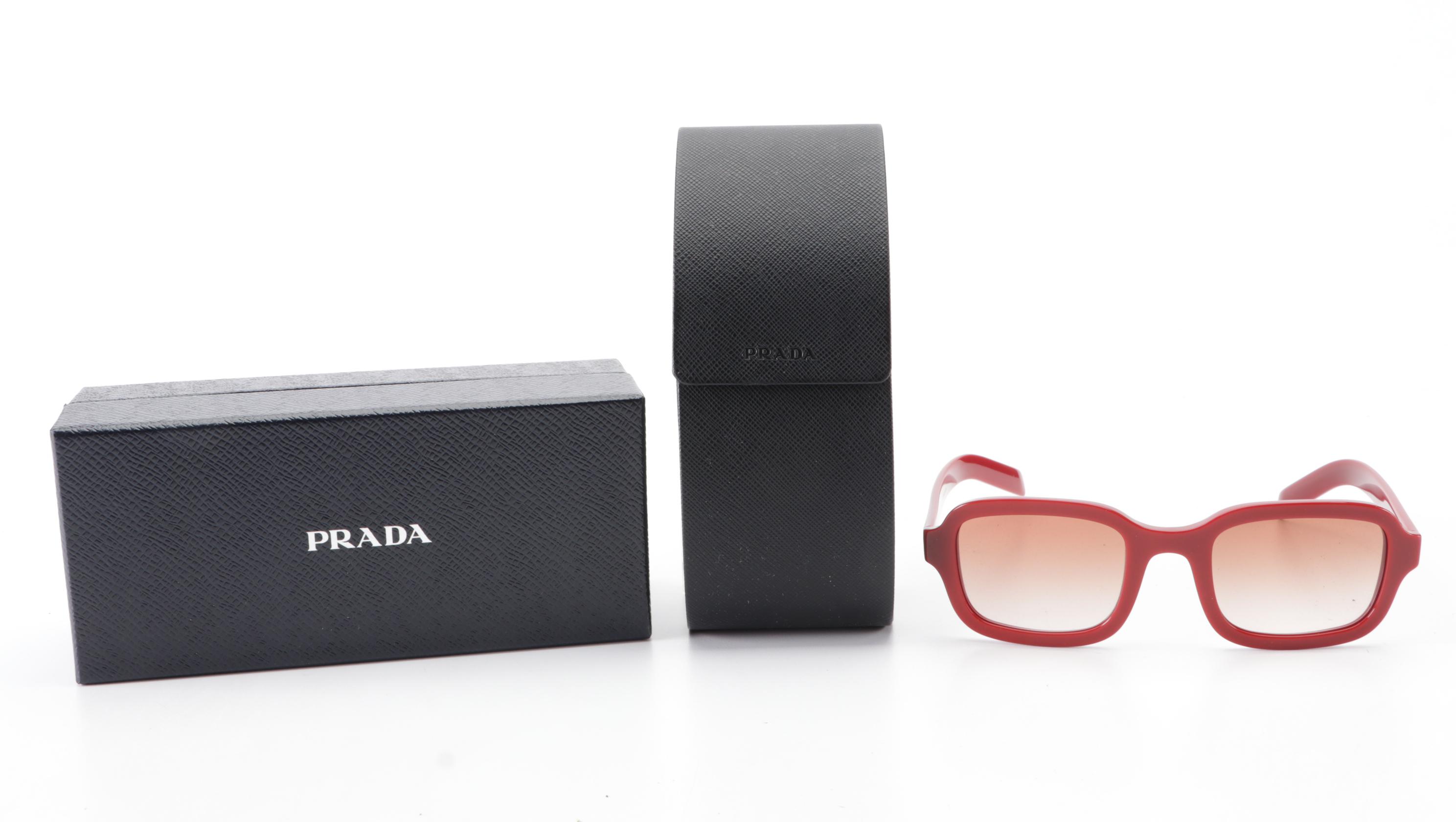 Prada SPR11X Sunglasses with Case and Box