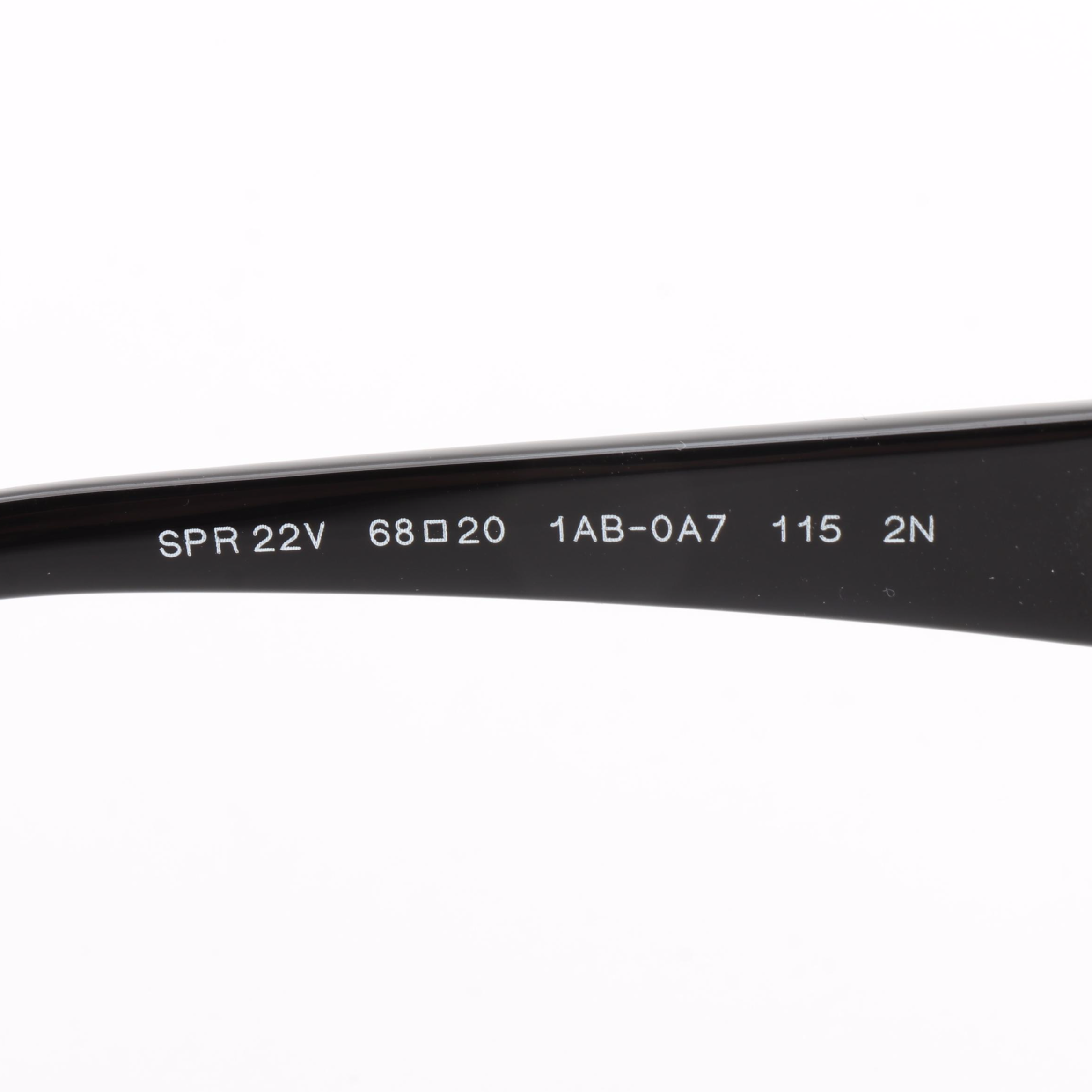 Prada SPR22V Wrap Sunglasses with Case