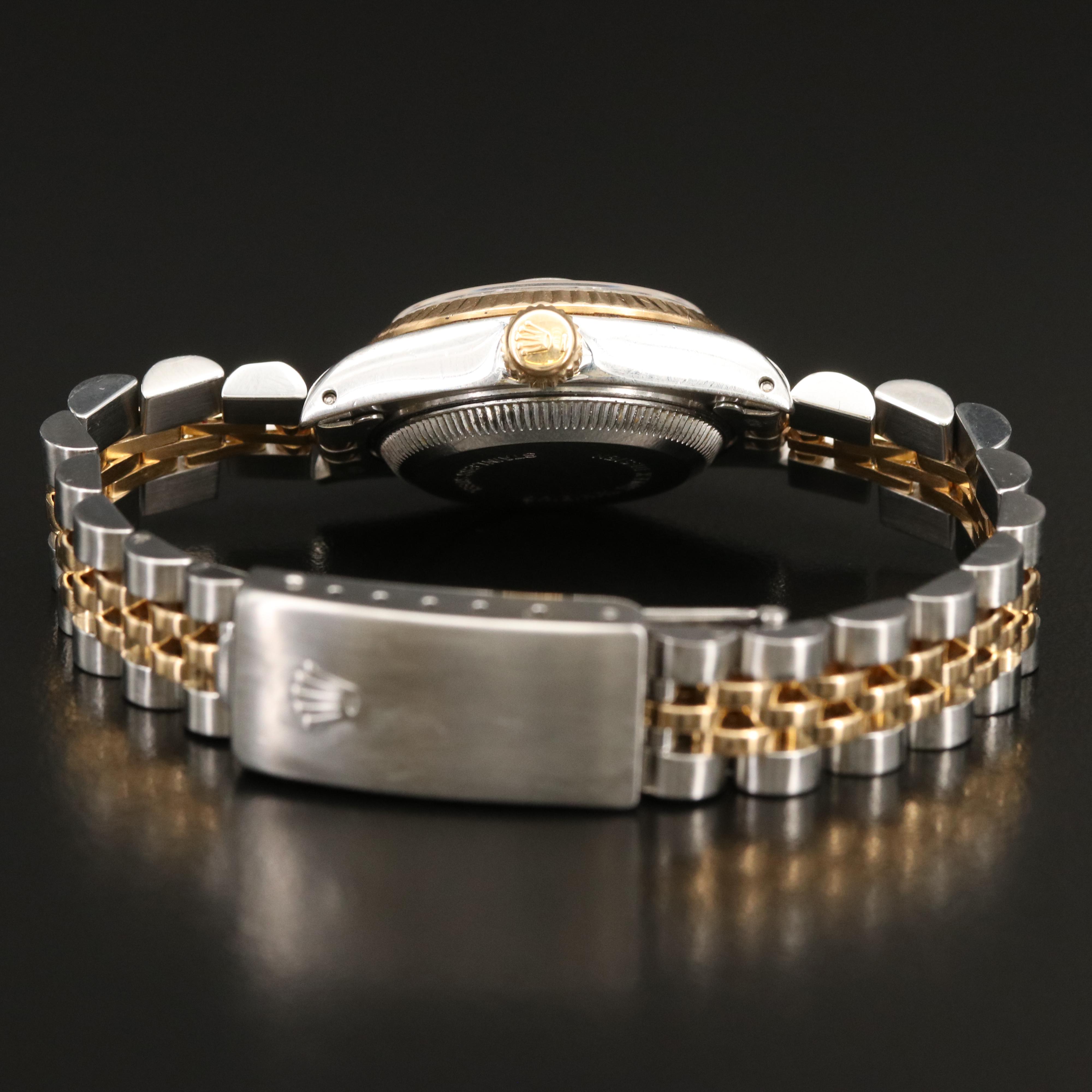 1988 Rolex Oyster Perpetual Datejust Factory Diamond Dial Watch