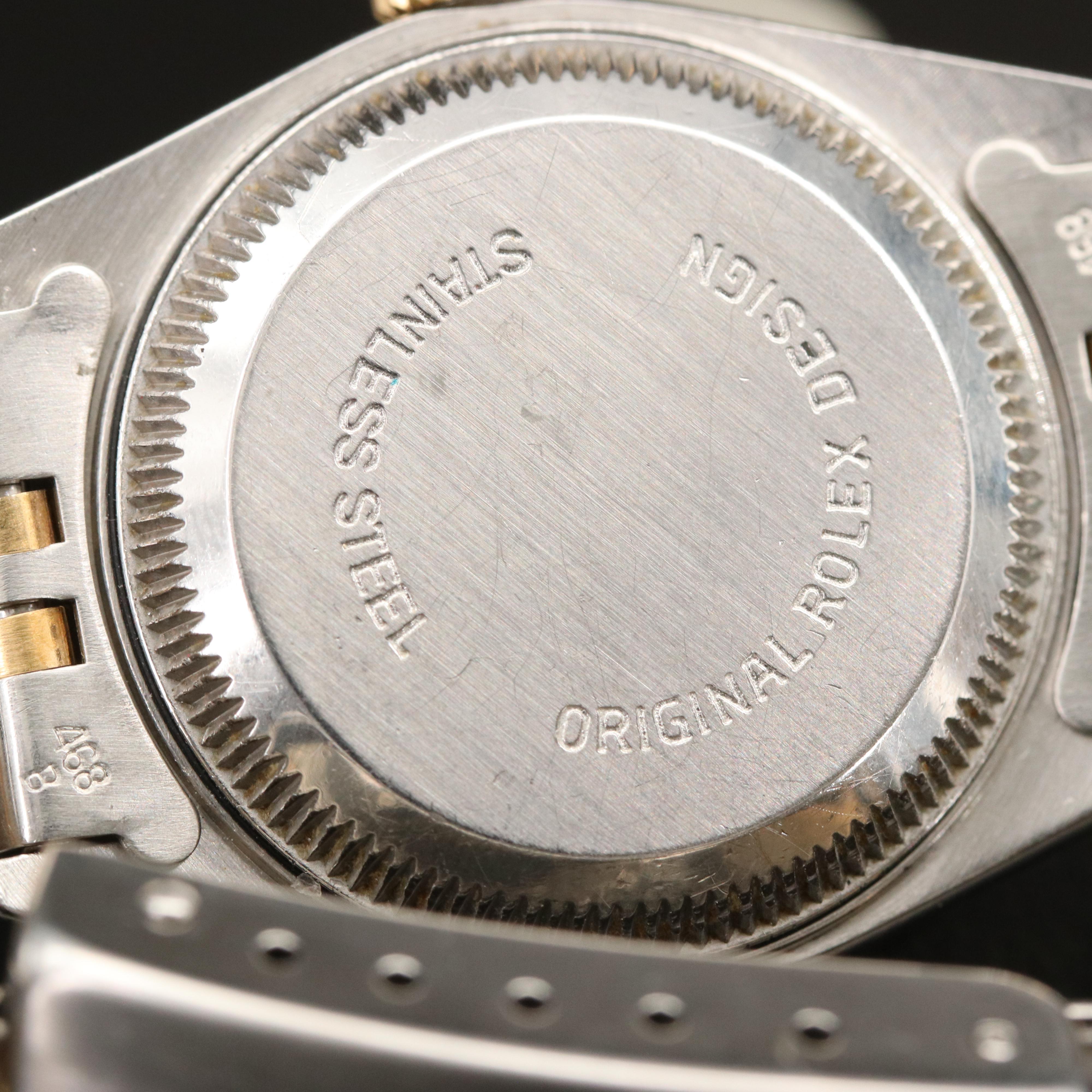 1988 Rolex Oyster Perpetual Datejust Factory Diamond Dial Watch