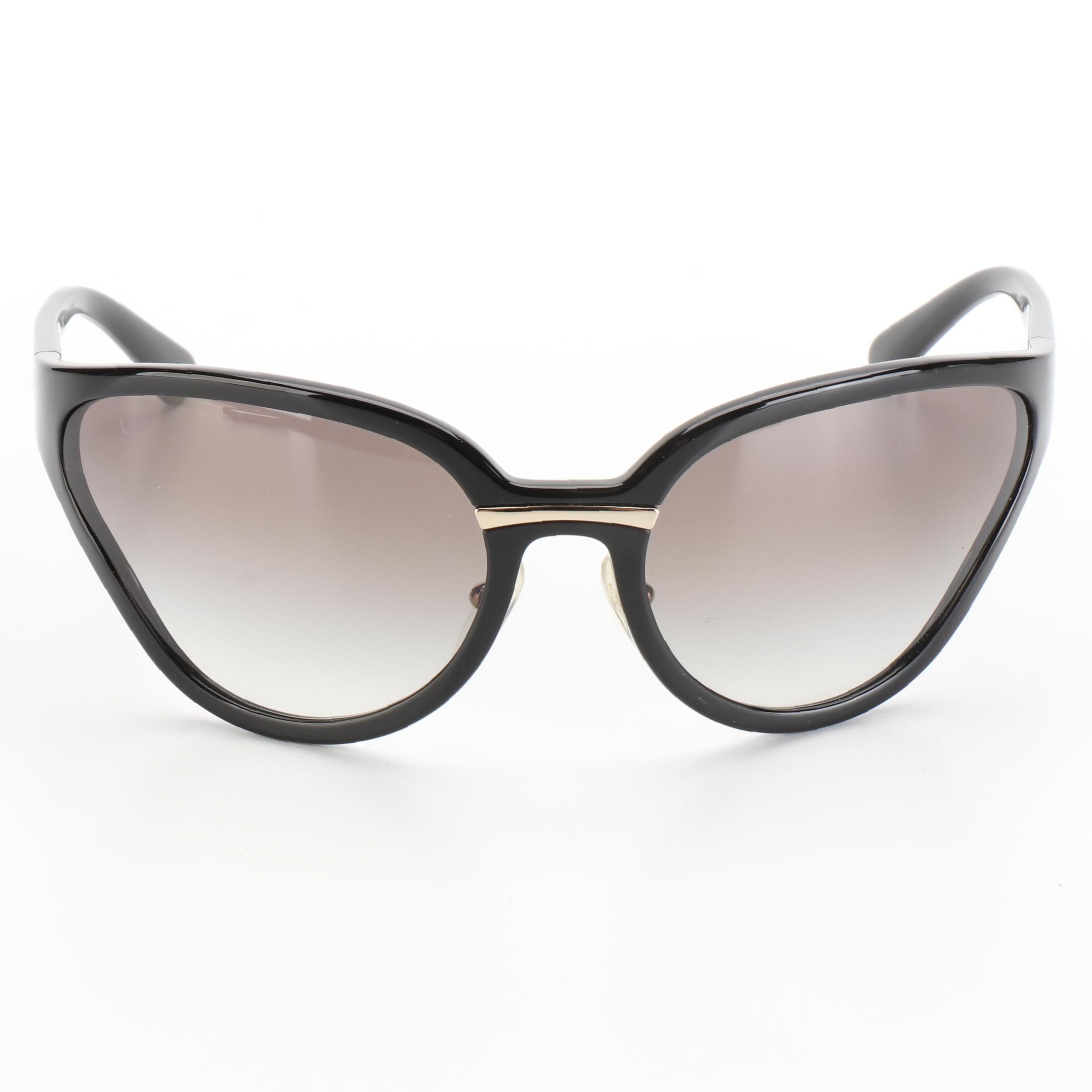 Prada SPR22V Wrap Sunglasses with Case