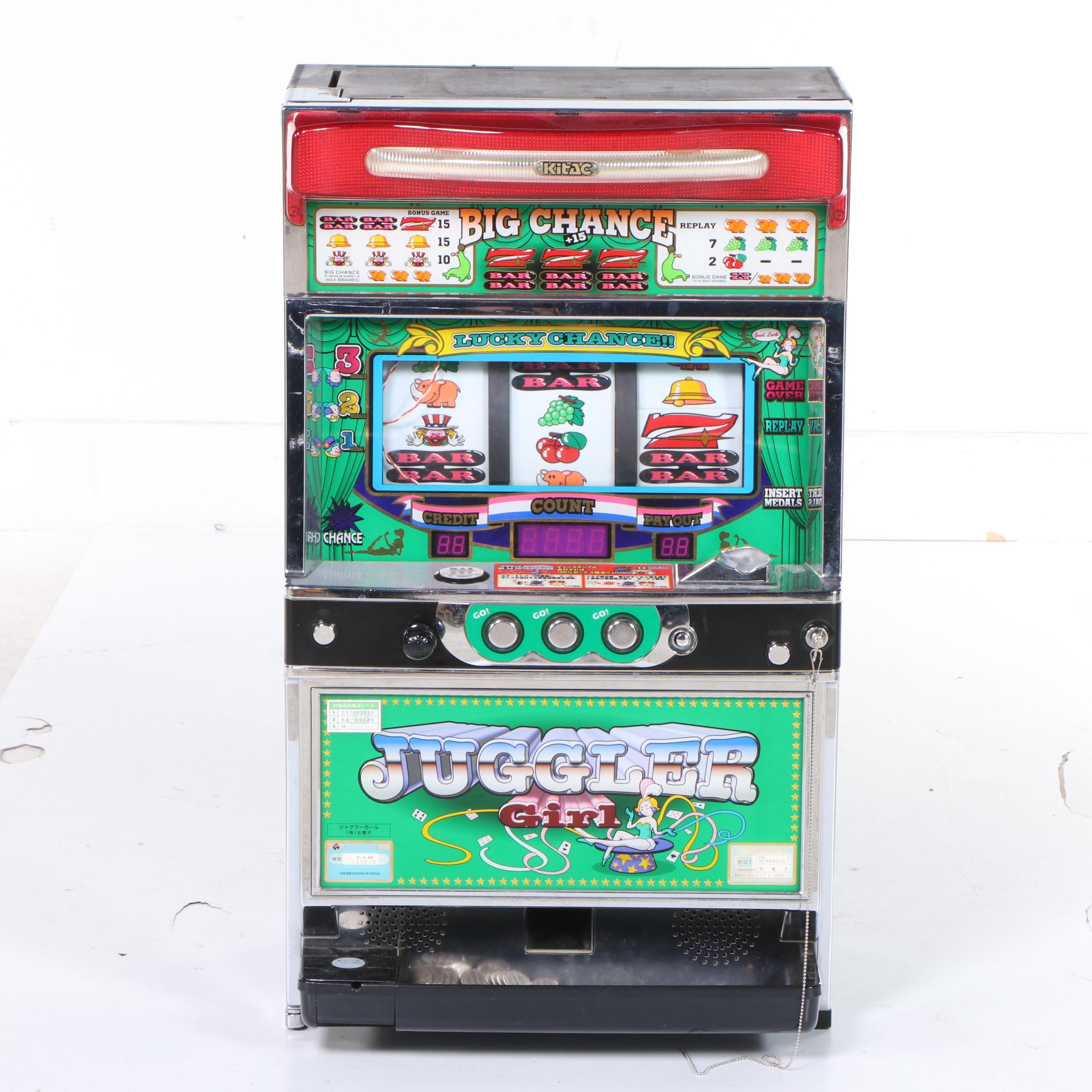 Kitac Juggler Girl Slot Machine