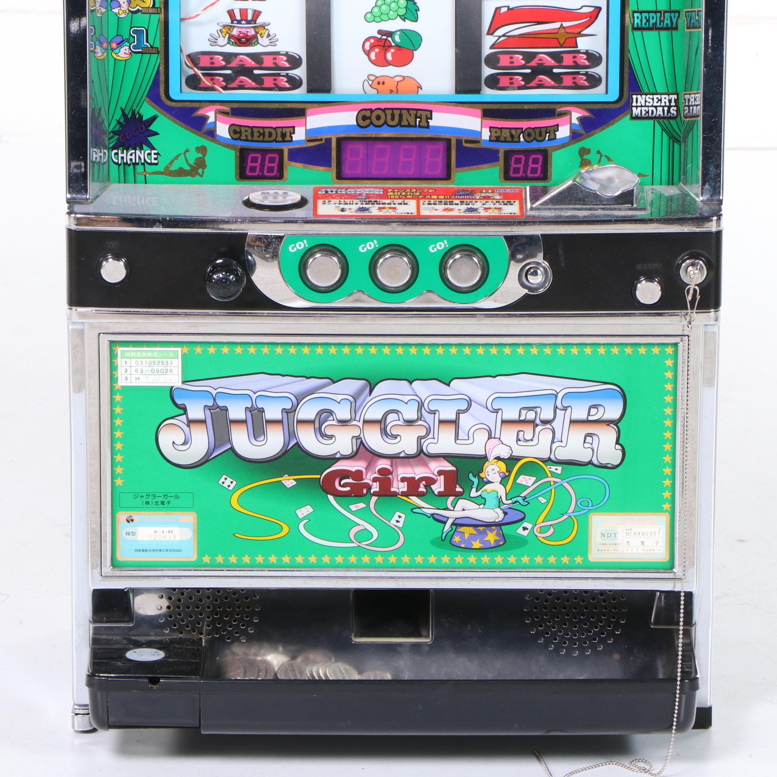 Kitac Juggler Girl Slot Machine