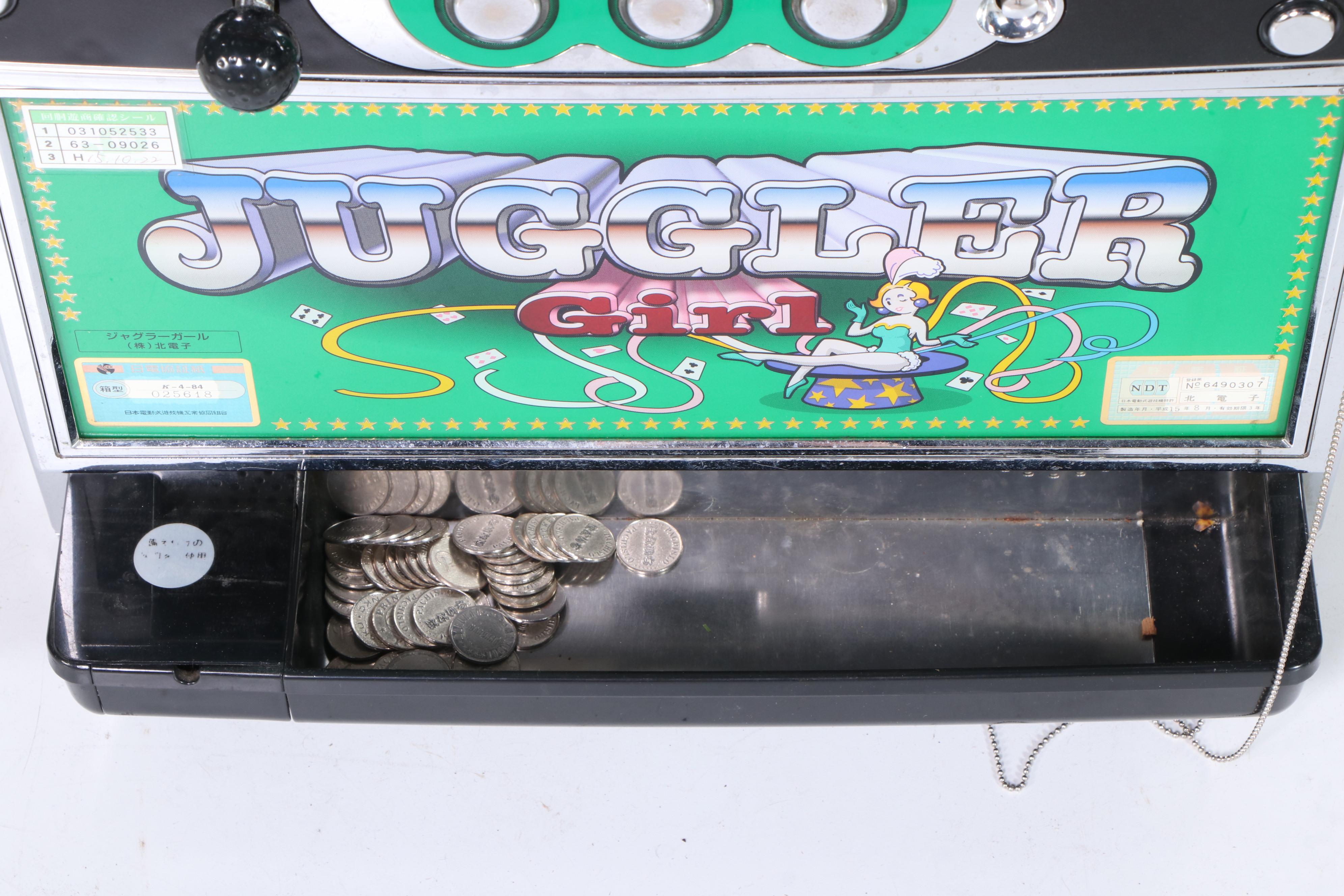 Kitac Juggler Girl Slot Machine