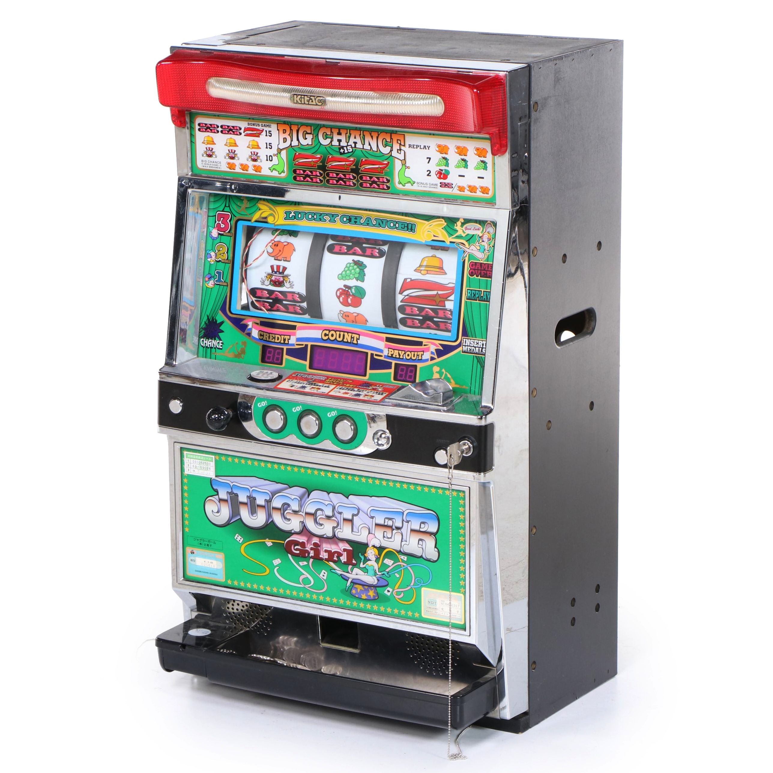 Kitac Juggler Girl Slot Machine