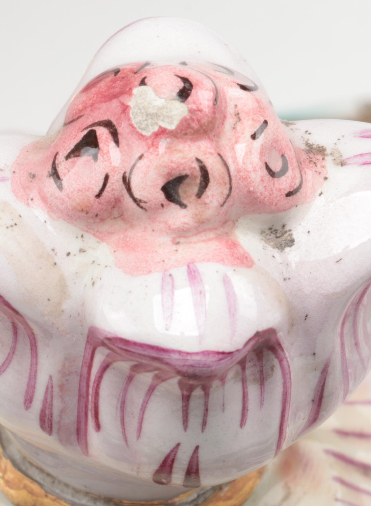 G.B.R. Capodimonte Porcelain Covered Tureen, Mid to Late 20th Century