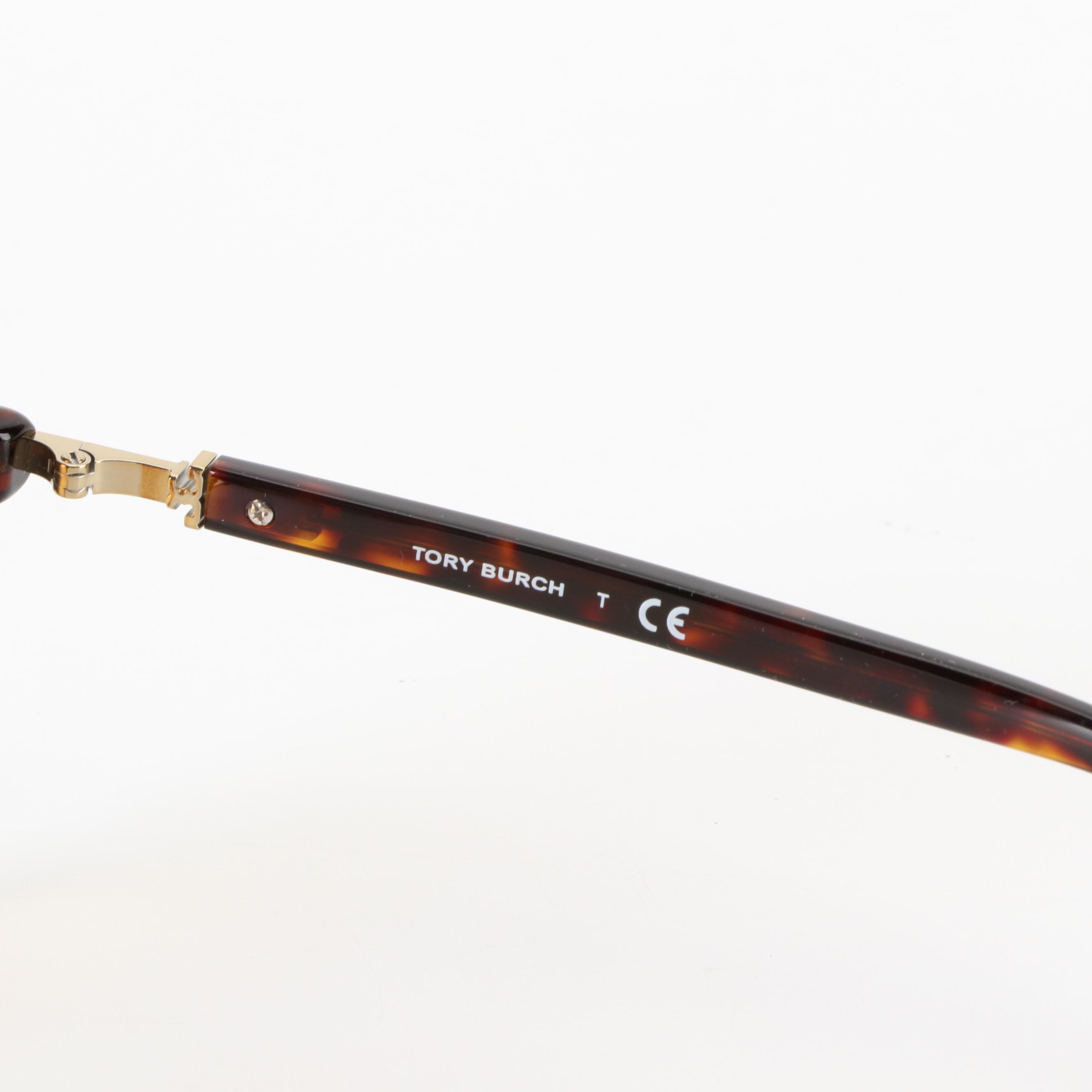 Tory Burch TY7138 Havana Sunglasses with Case