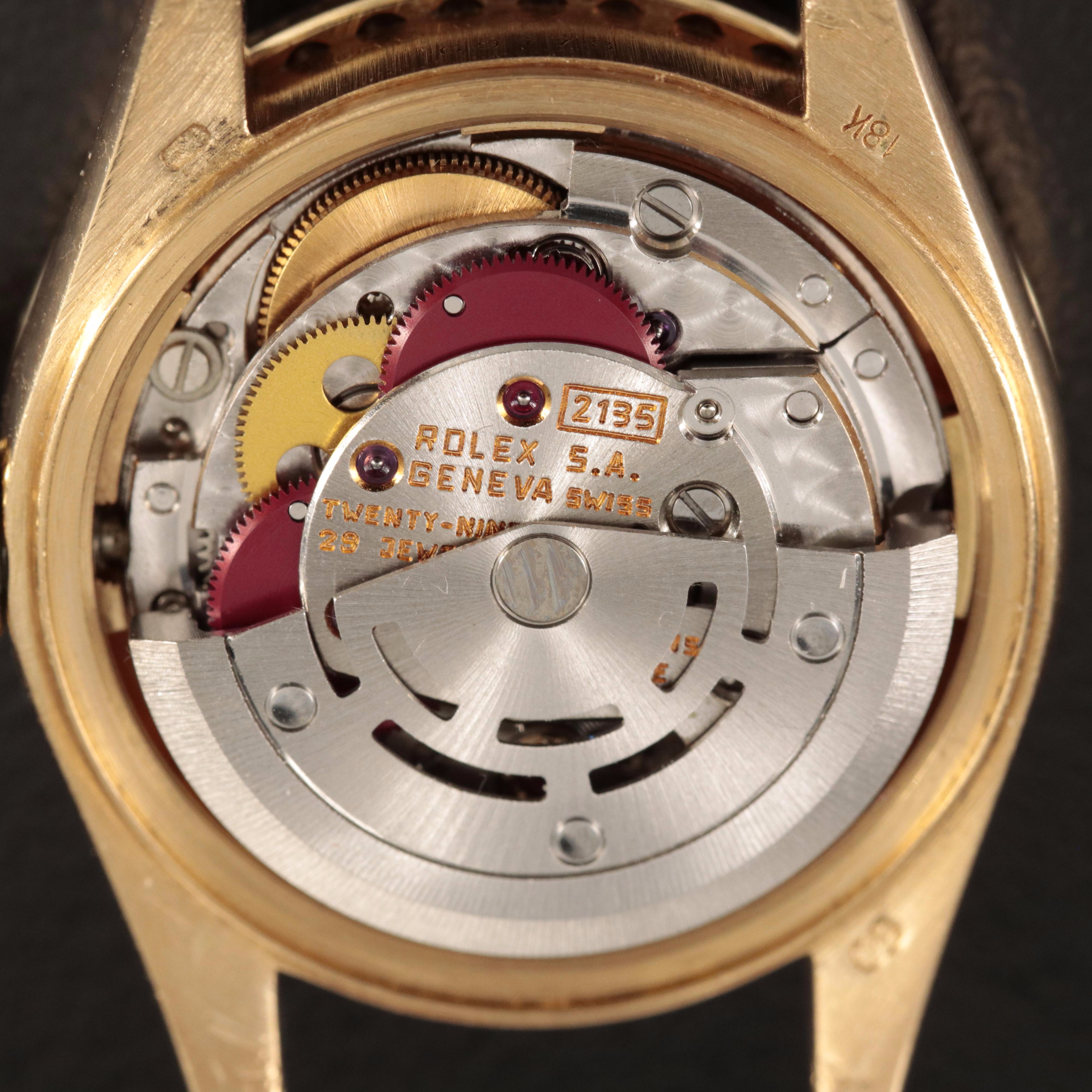 1993 Rolex Datejust Factory Diamond Dial and Diamond Bezel 18K Watch