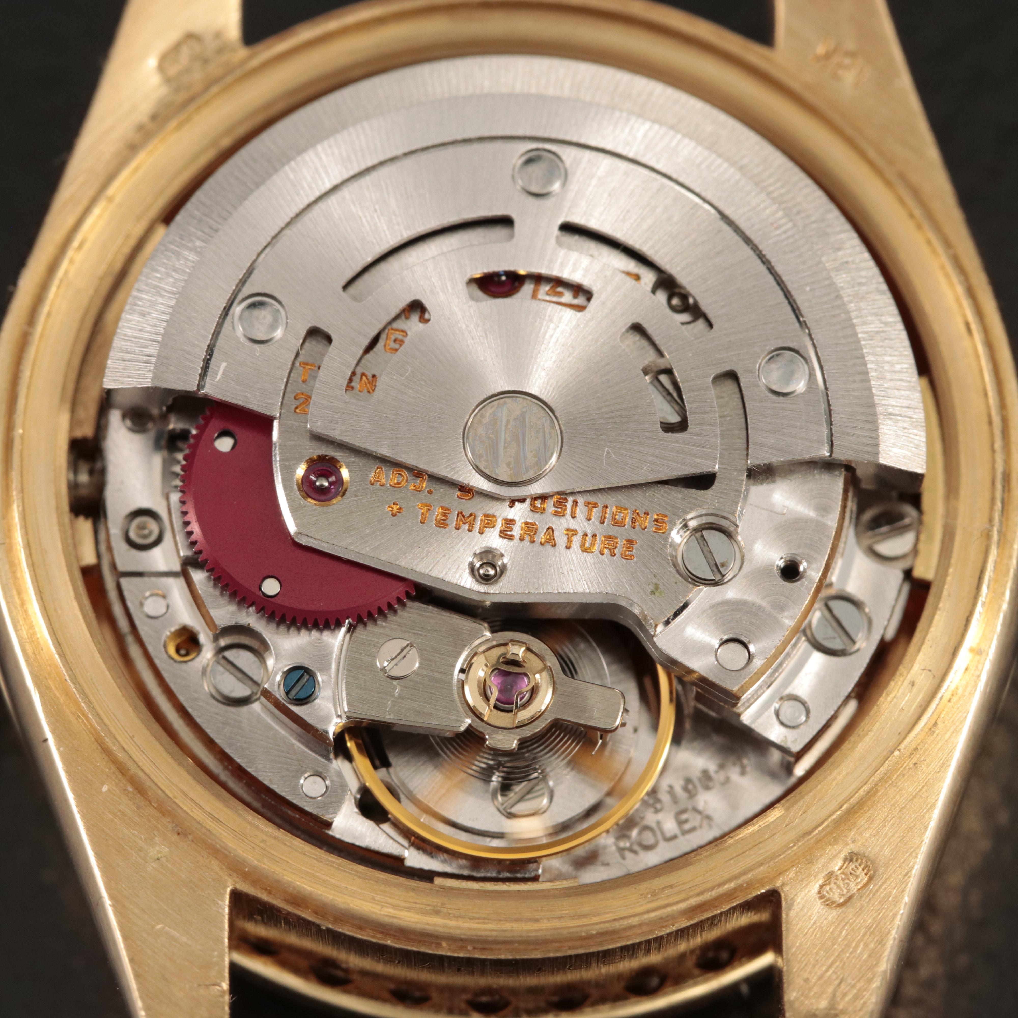 1993 Rolex Datejust Factory Diamond Dial and Diamond Bezel 18K Watch