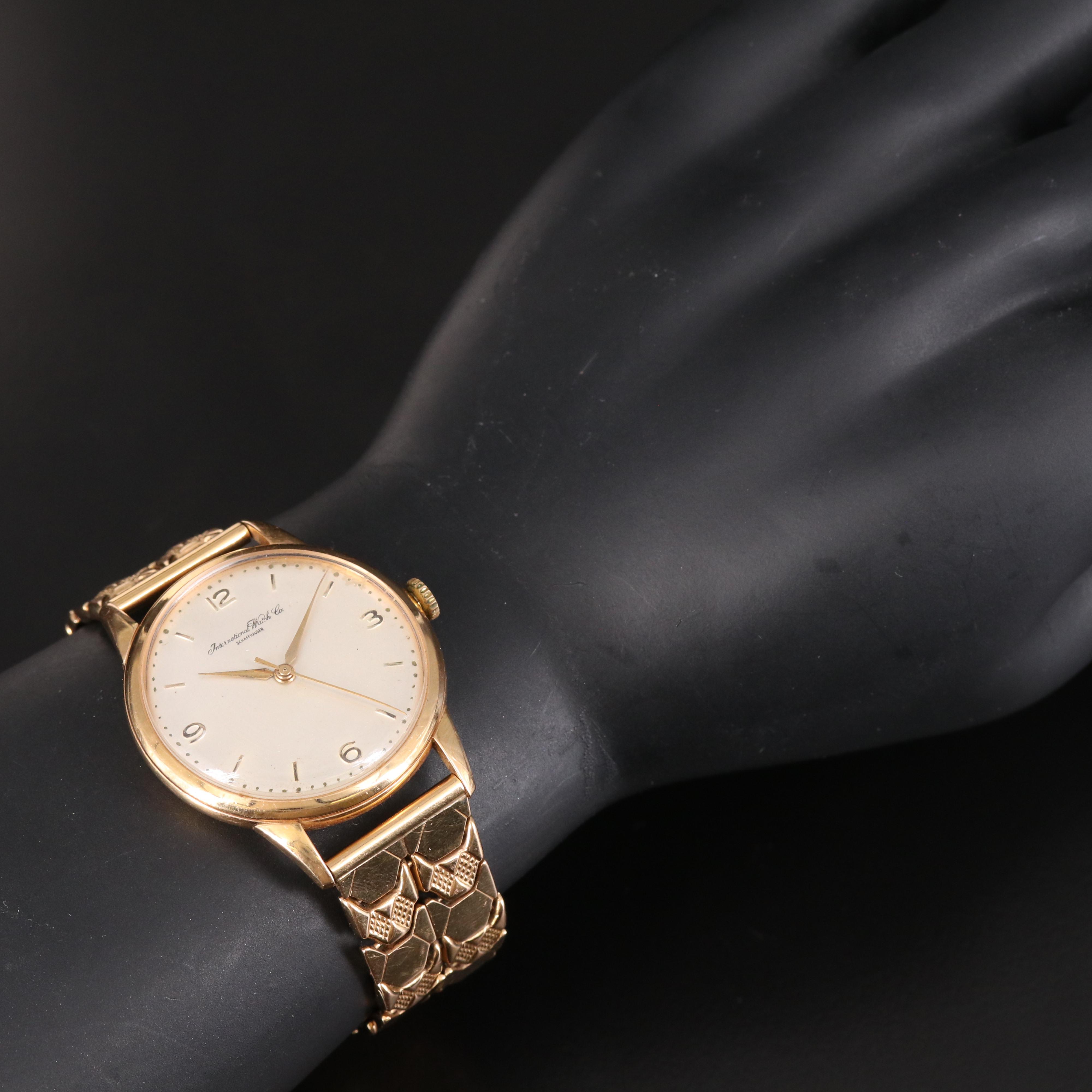 18K IWC International Watch Co. Schaffhausen Caliber 89 Watch