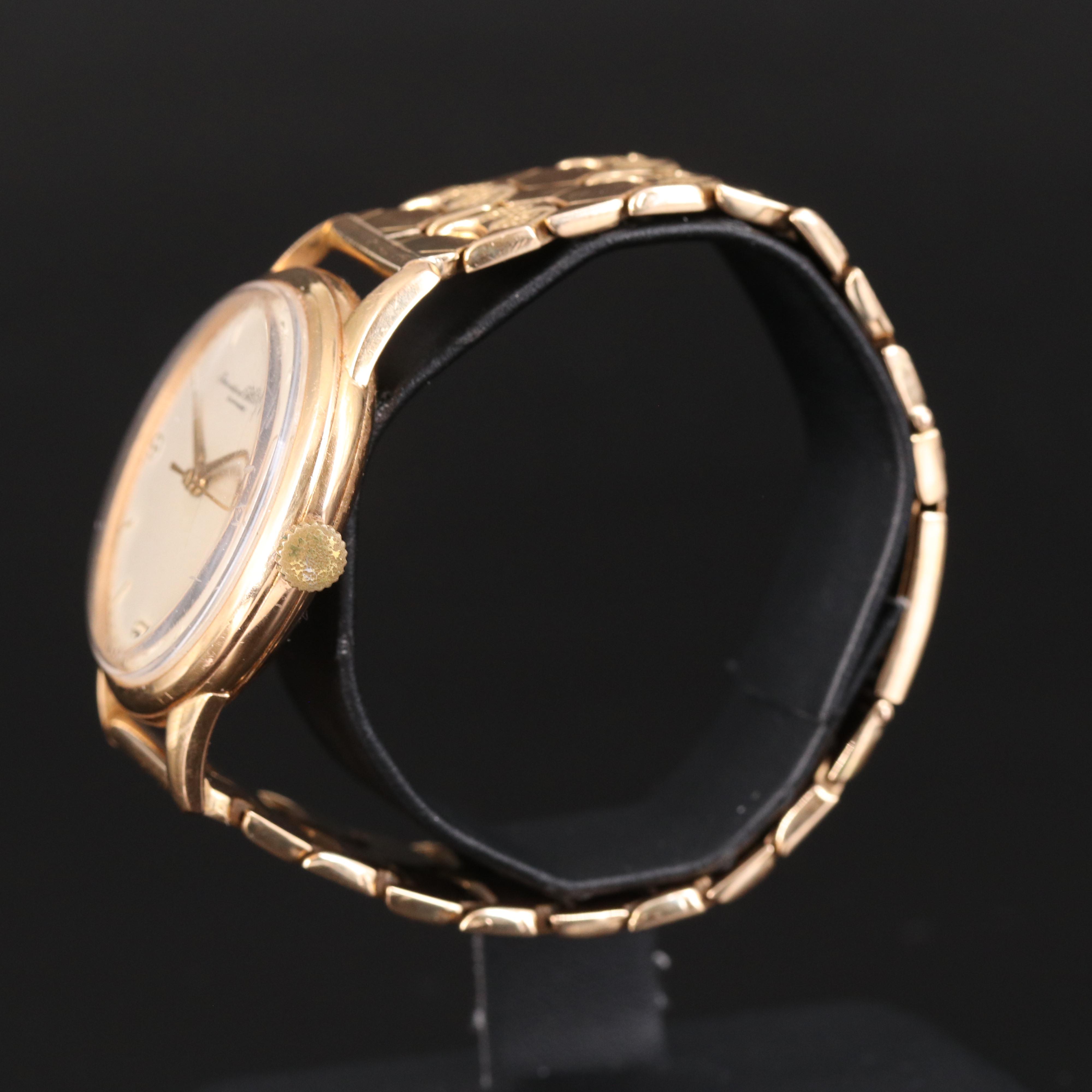 18K IWC International Watch Co. Schaffhausen Caliber 89 Watch