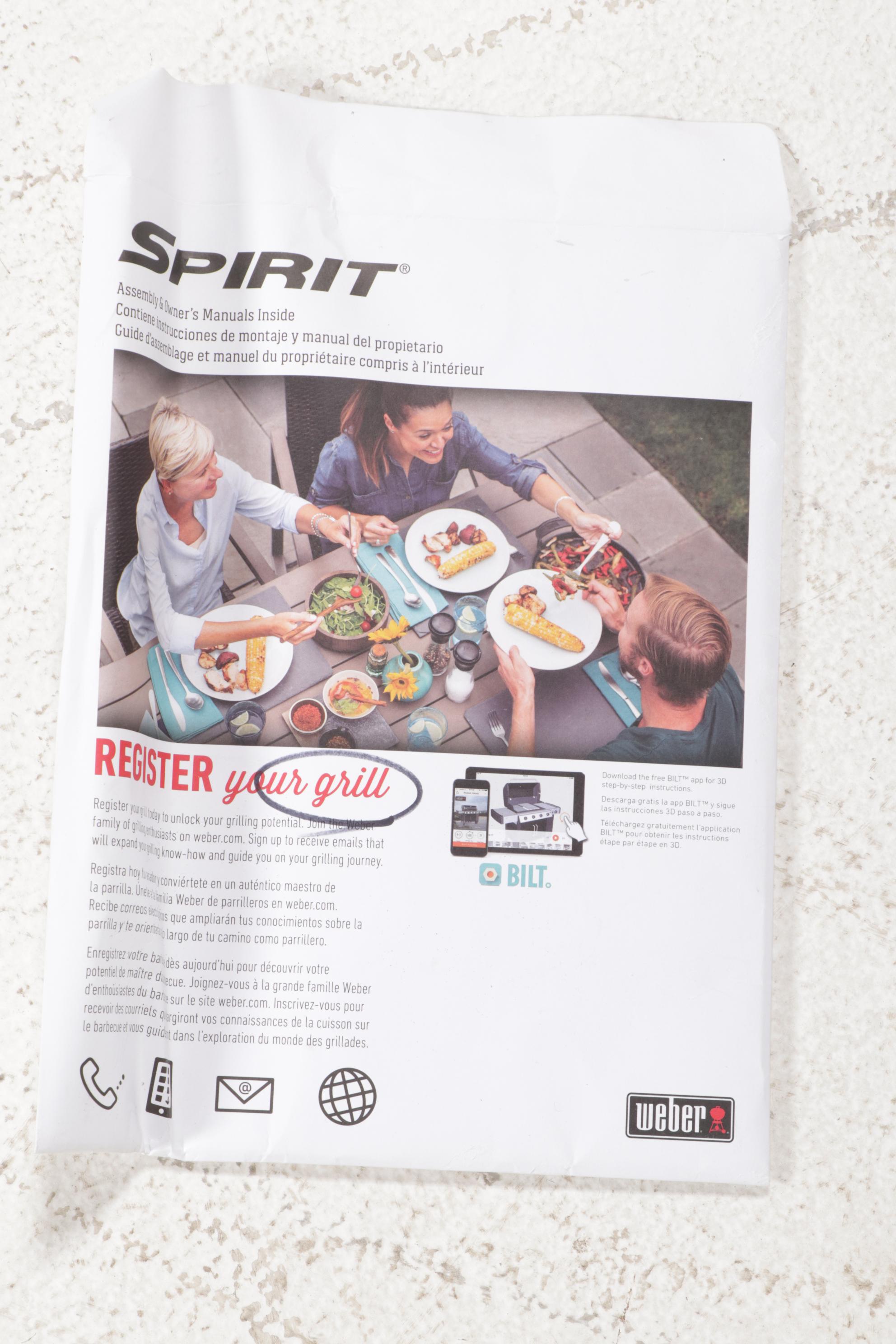 Weber Spirit Gas Grill