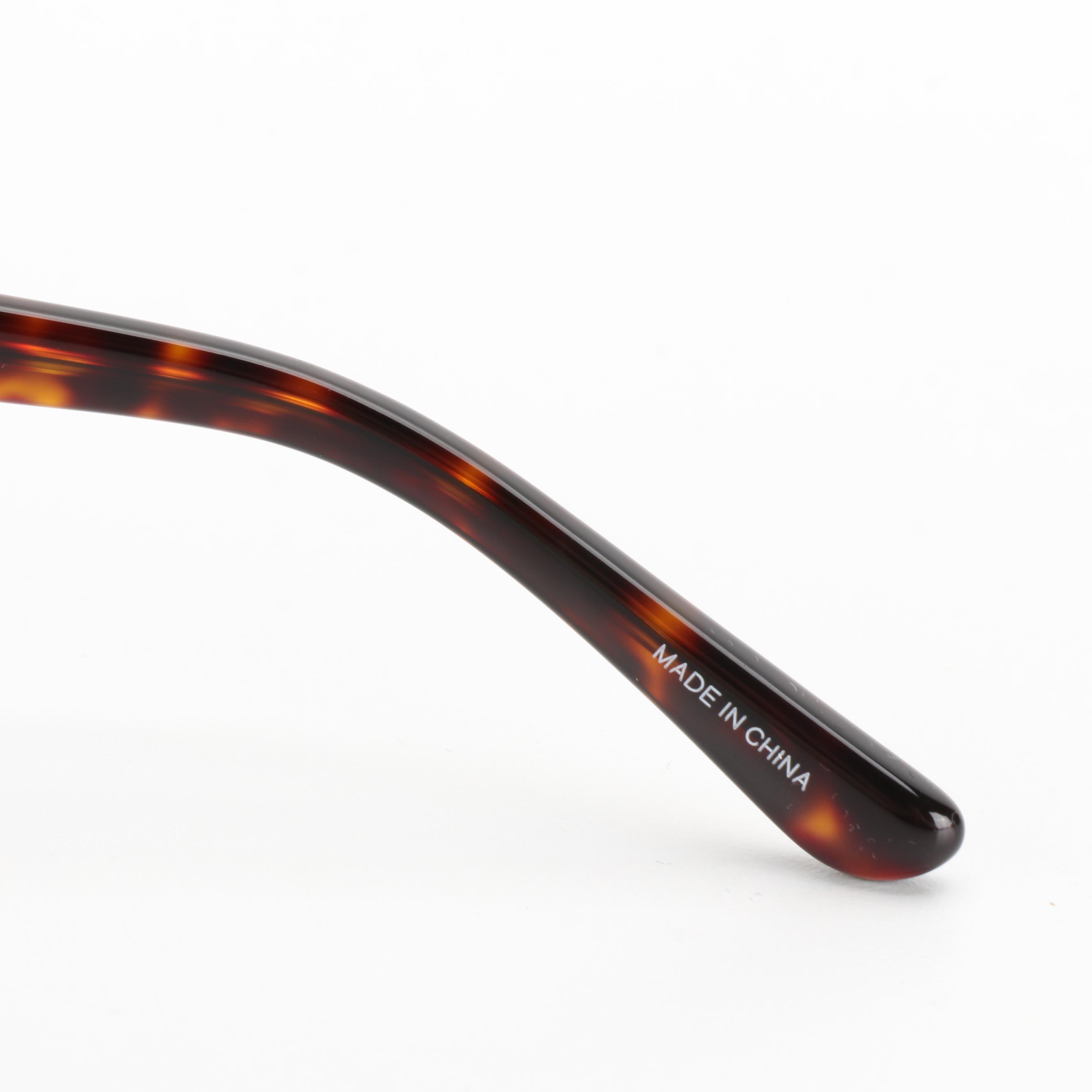 Tory Burch TY7138 Modified Cat Eye Sunglasses with Case