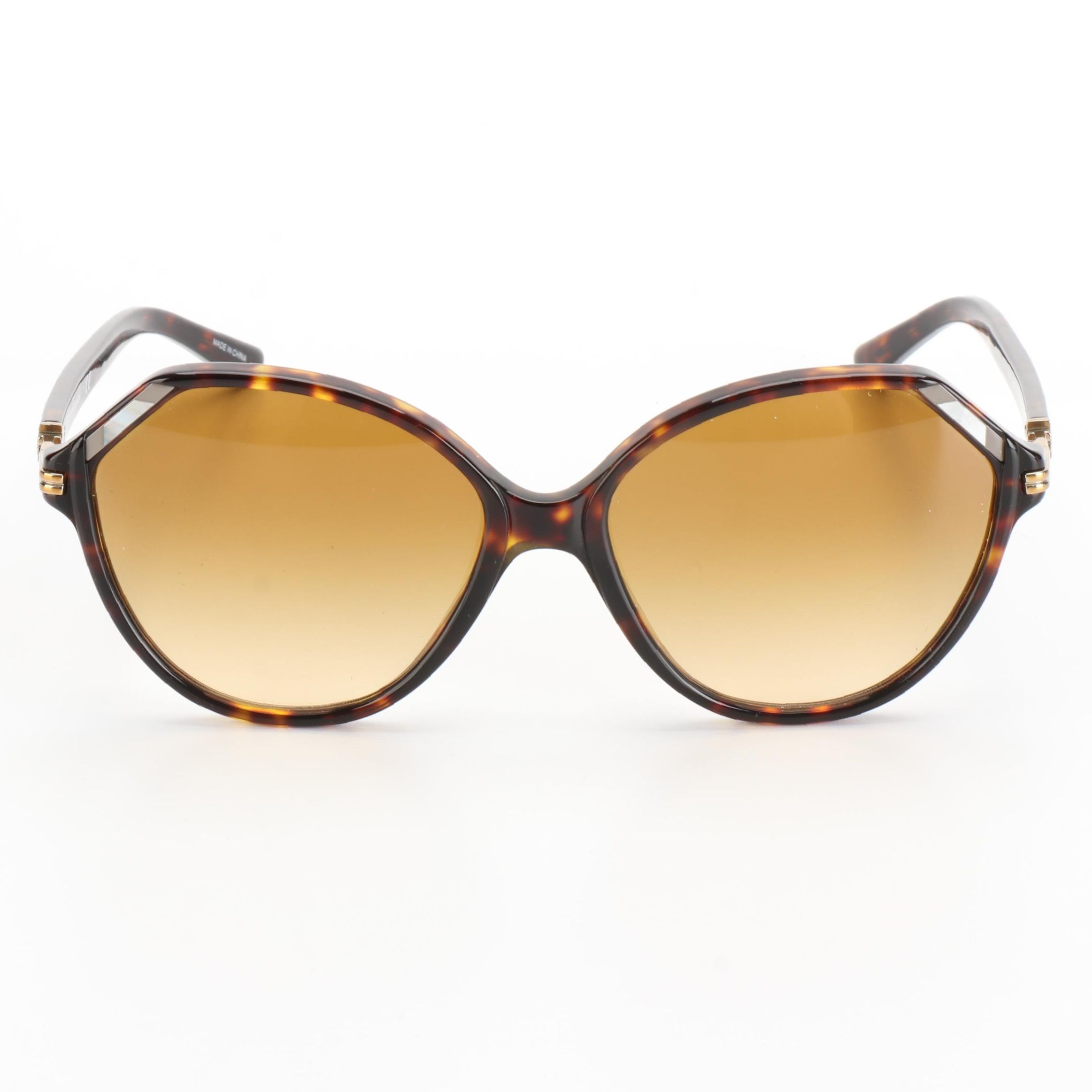 Tory Burch TY7138 Modified Cat Eye Sunglasses with Case