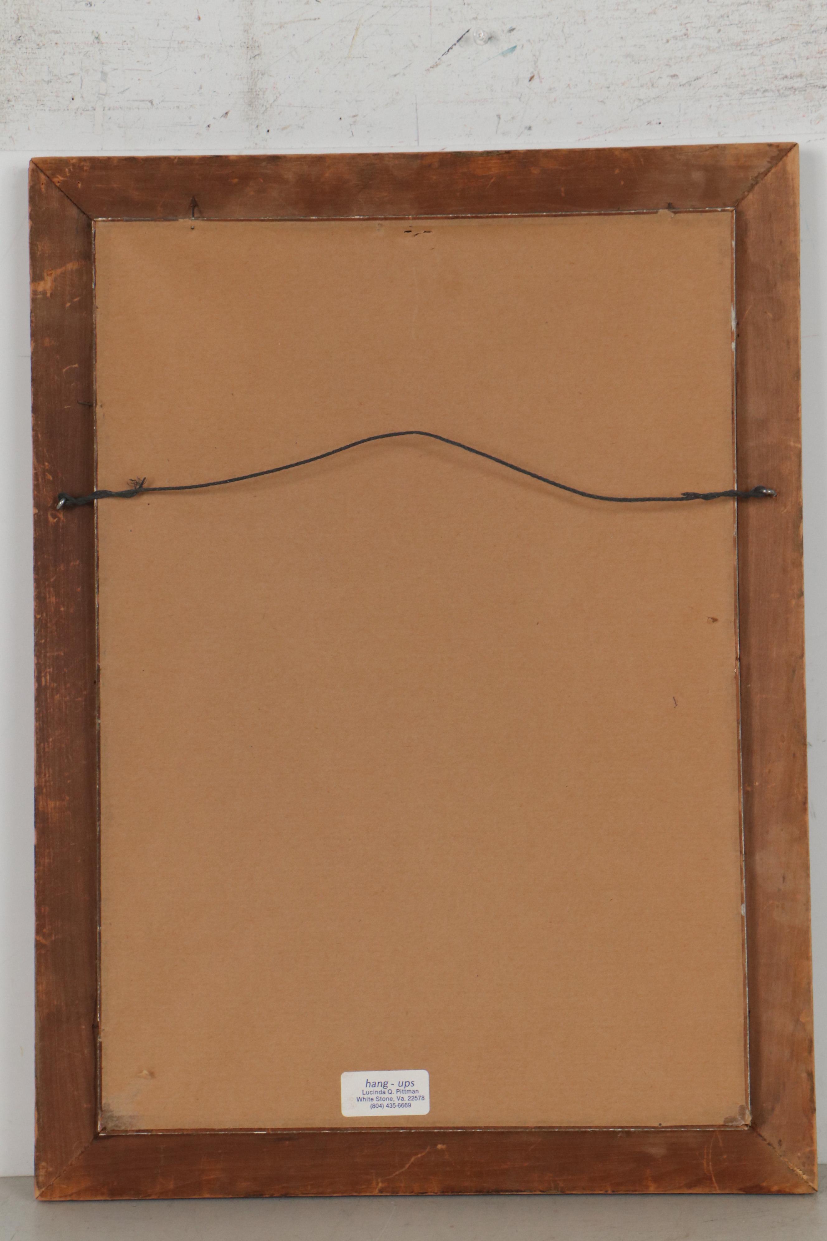 Hand-Colored Halftone of Quail