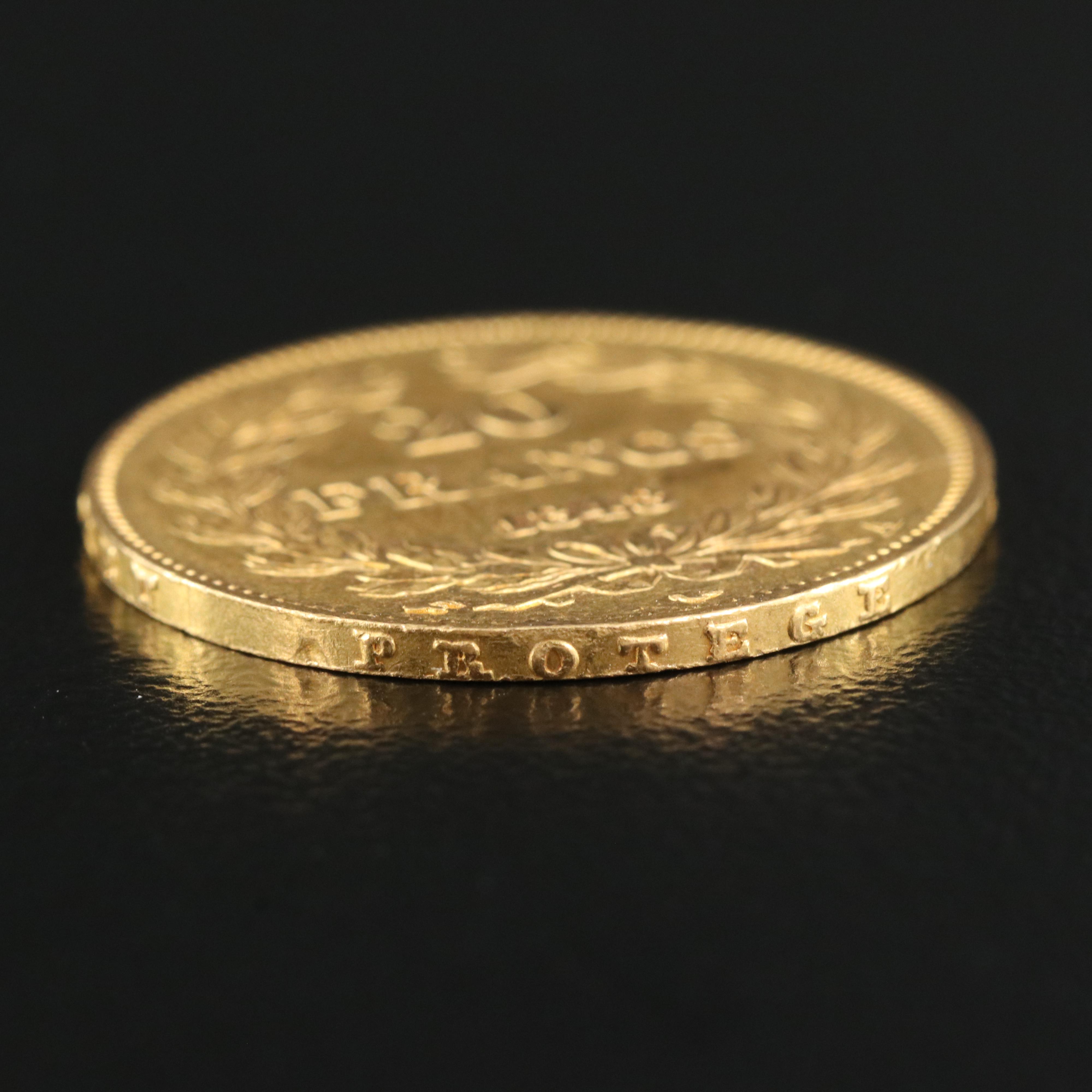 1848 A France Twenty Francs Gold Coin