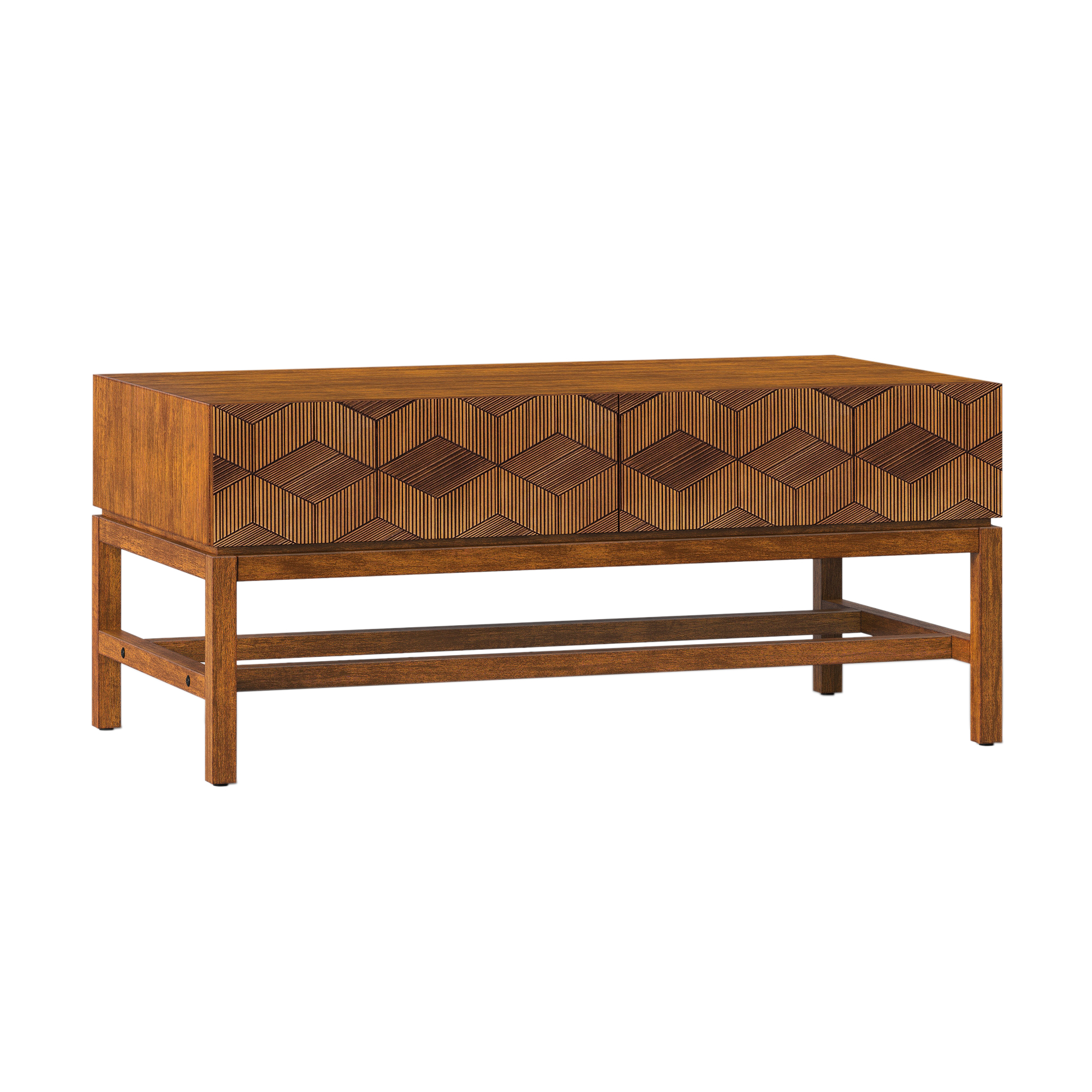 Opalhouse Tachuri Coffee Table in Light Brown Finish