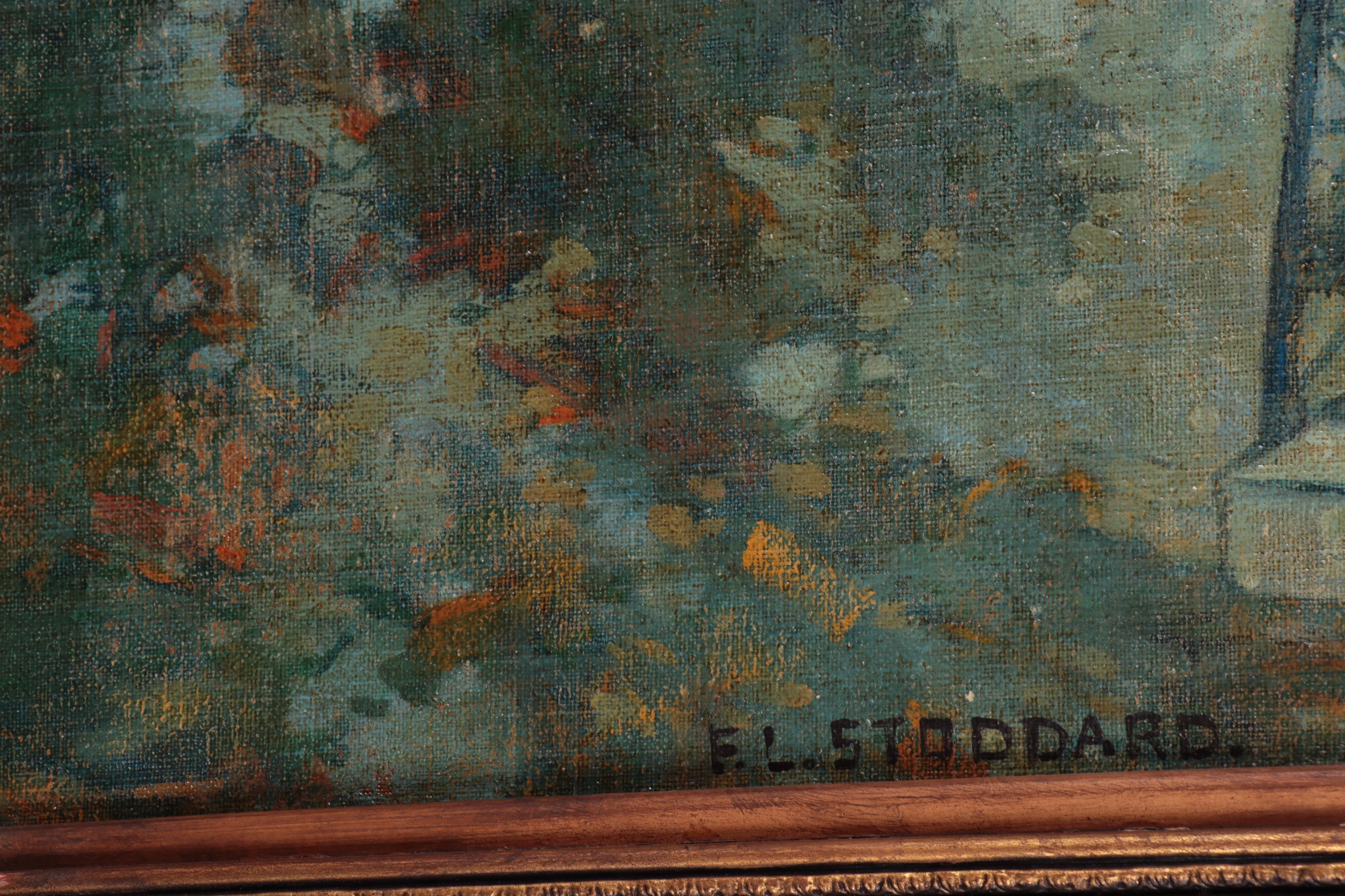 Frederick Lincoln Stoddard Oil Painting "Progress"