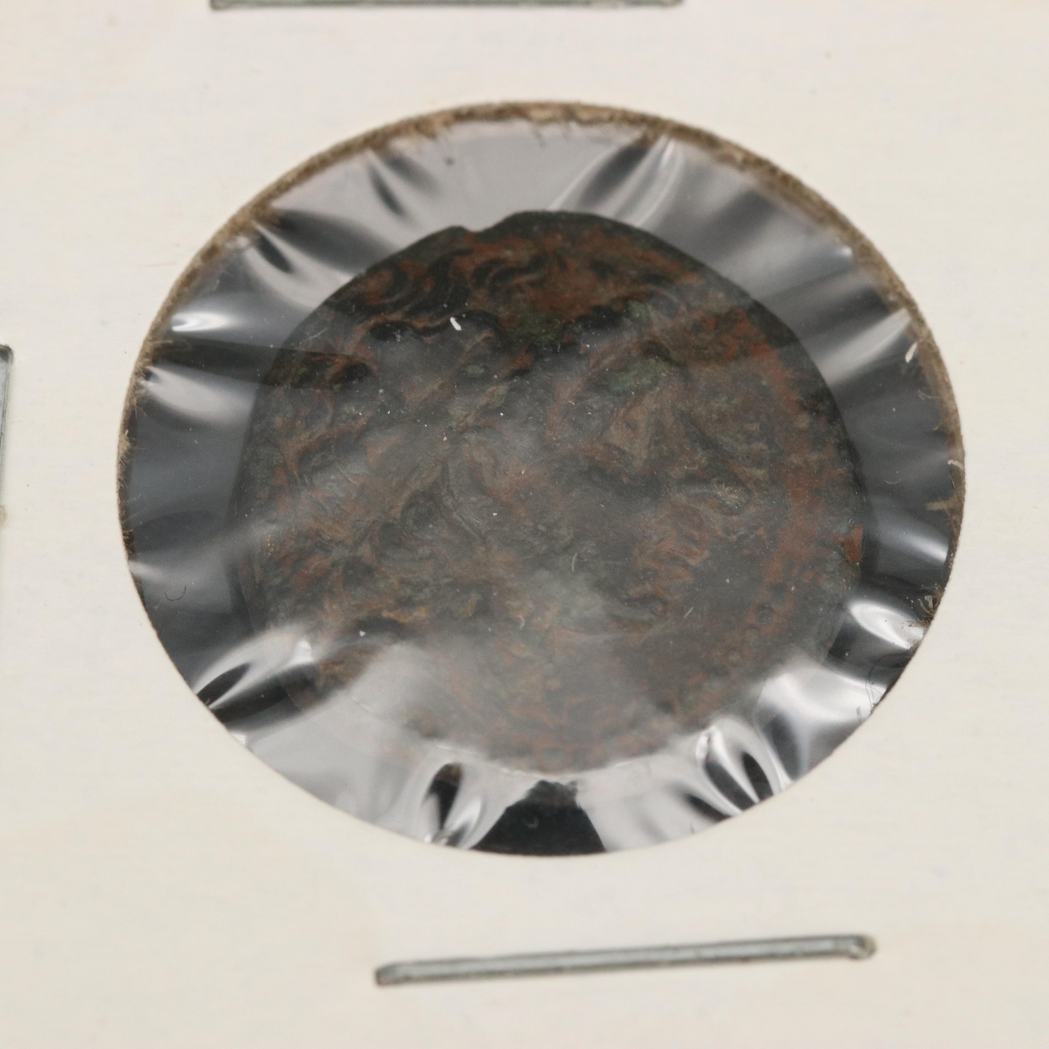 Three Ancient Seleucid Empire Bronze Coins