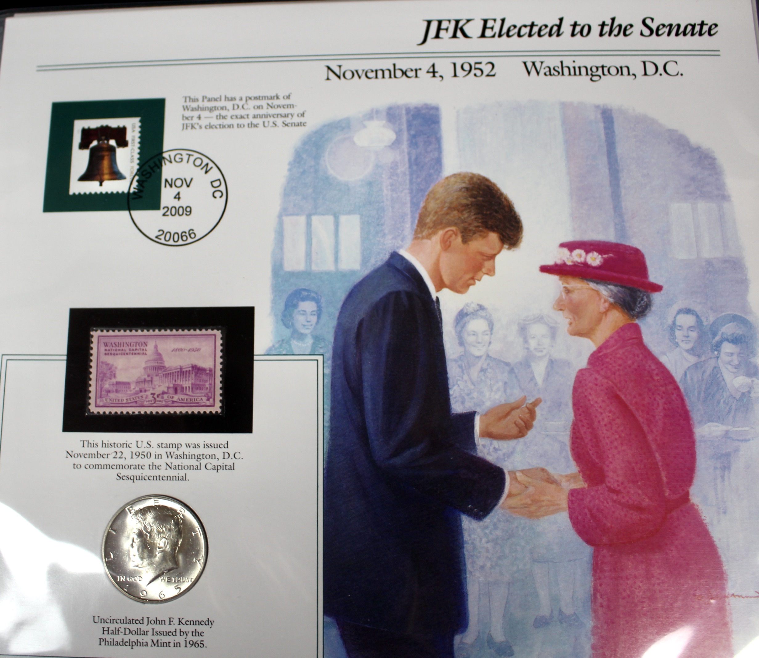 Complete Two Volume John F. Kennedy Uncirculated U.S. Half Dollar Collection