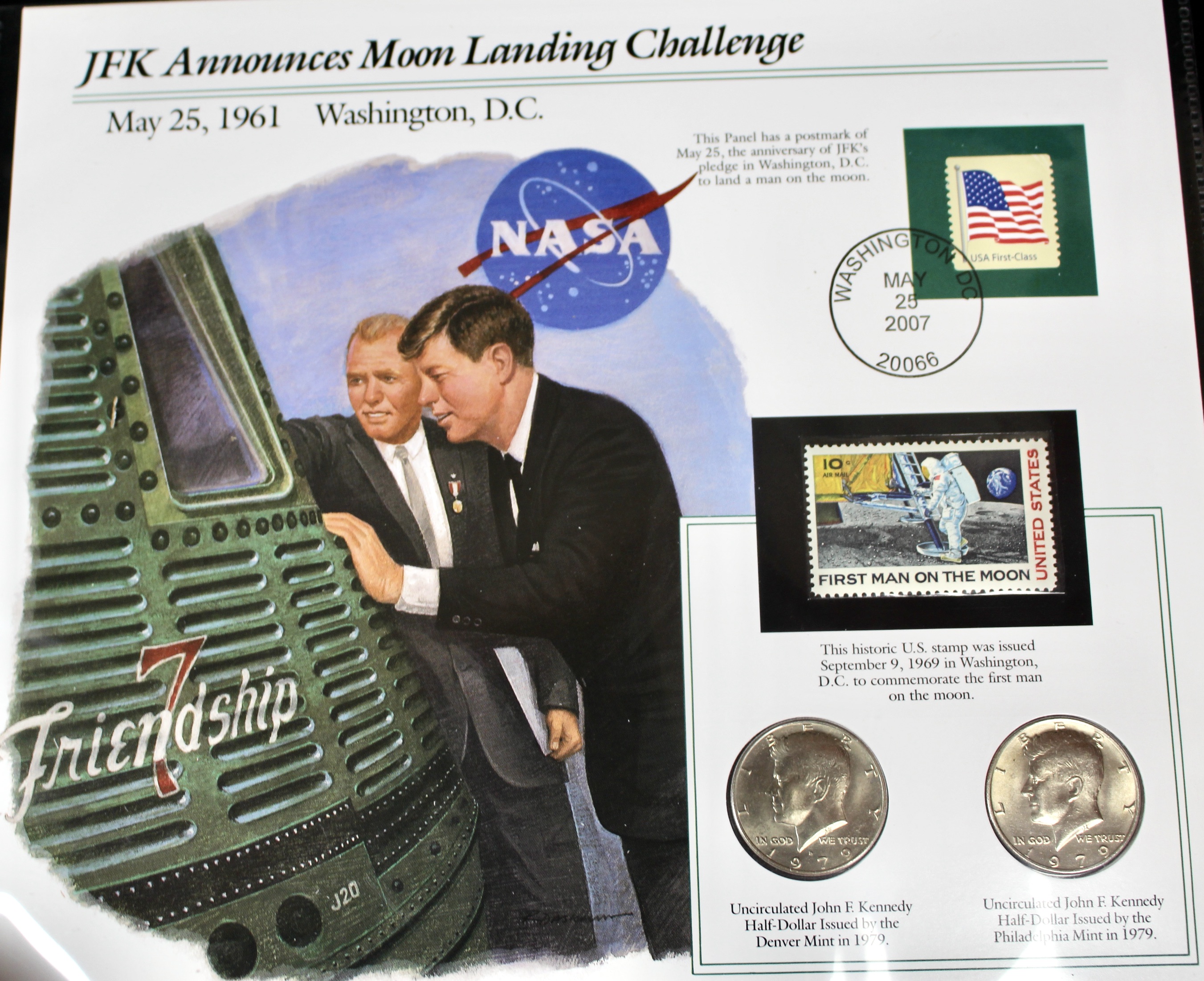 Complete Two Volume John F. Kennedy Uncirculated U.S. Half Dollar Collection