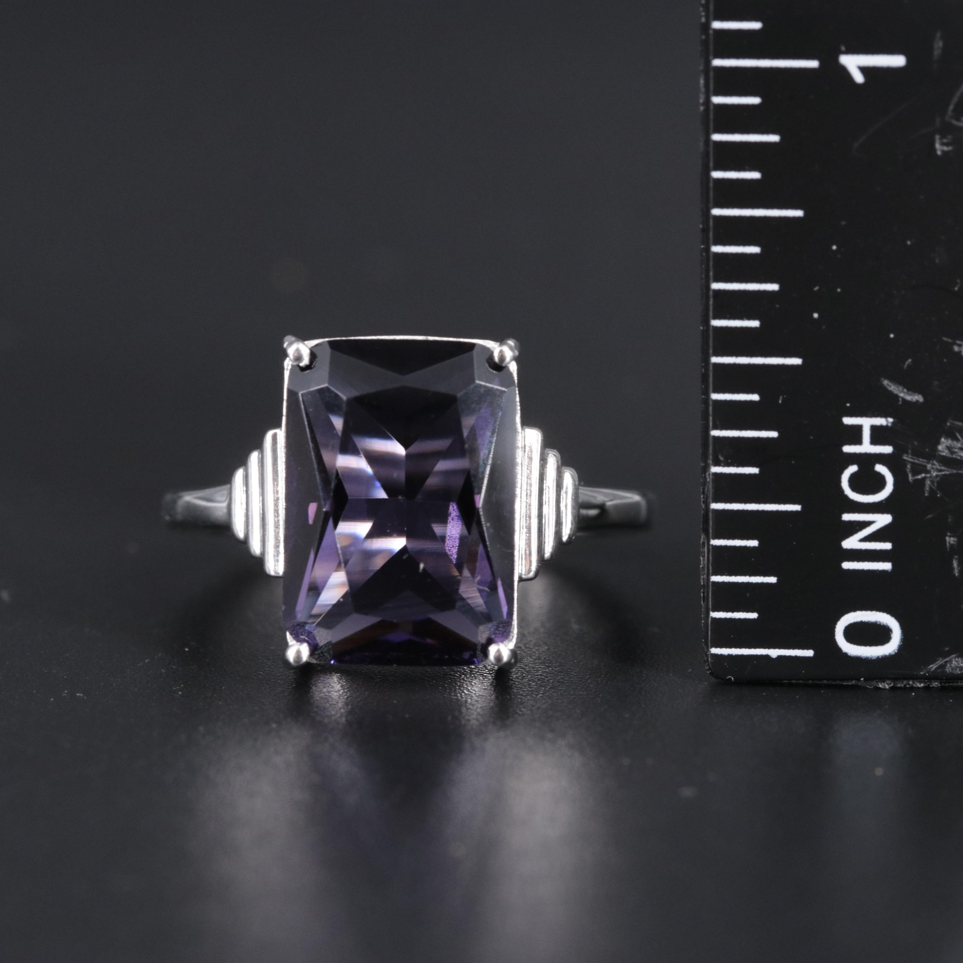 Sterling Silver Gemstone Ring