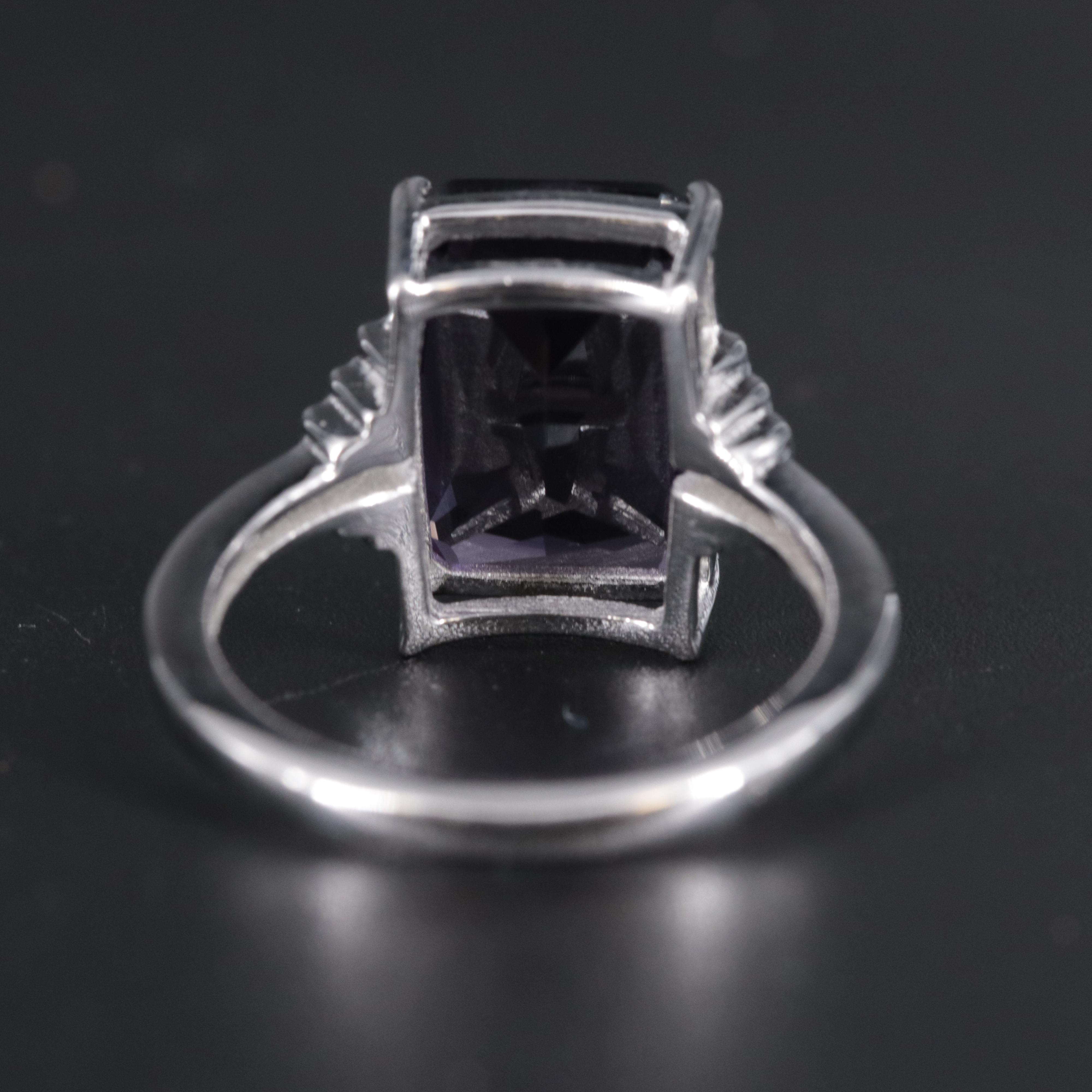 Sterling Silver Gemstone Ring