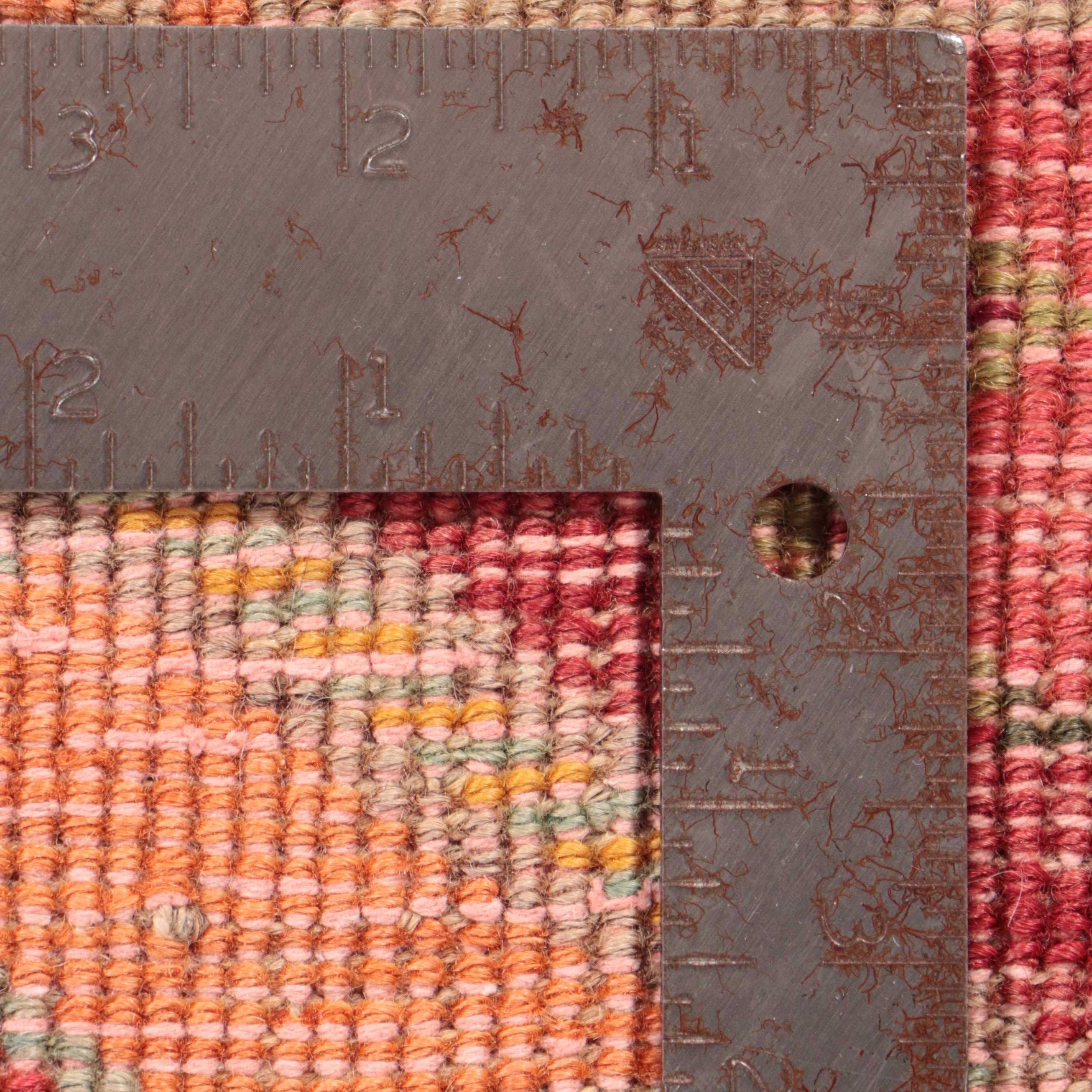 4'6 x 6' Hand-Knotted Persian Qashqai Area Rug