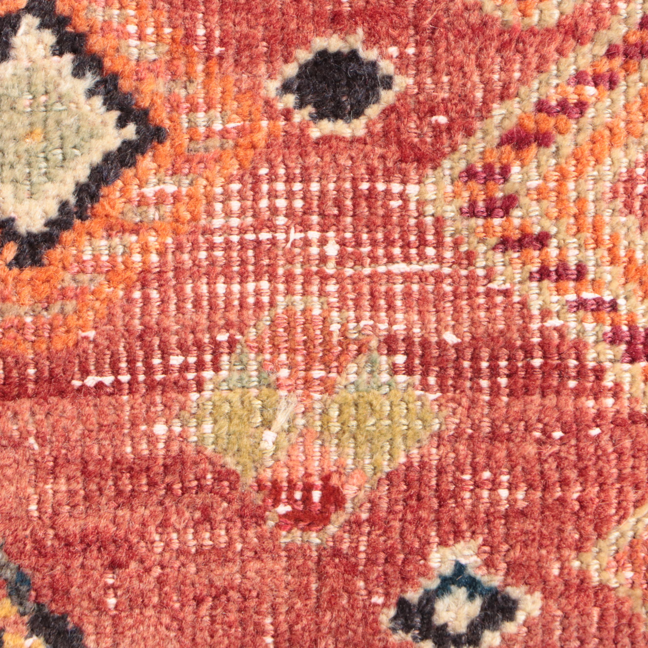 4'6 x 6' Hand-Knotted Persian Qashqai Area Rug