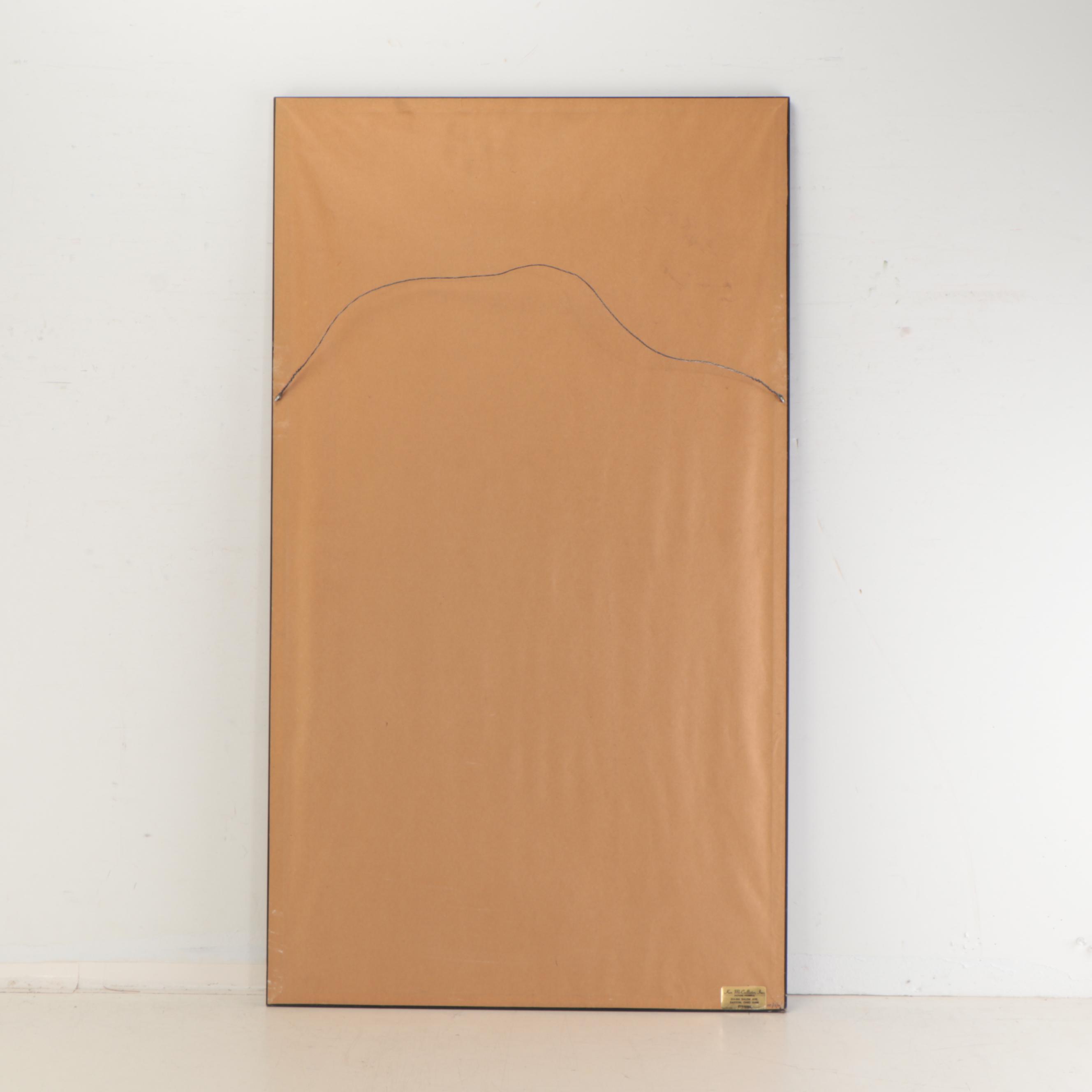 Louise Spatz Floral Still Life Serigraph After Ippitsusai Buncho, 1974