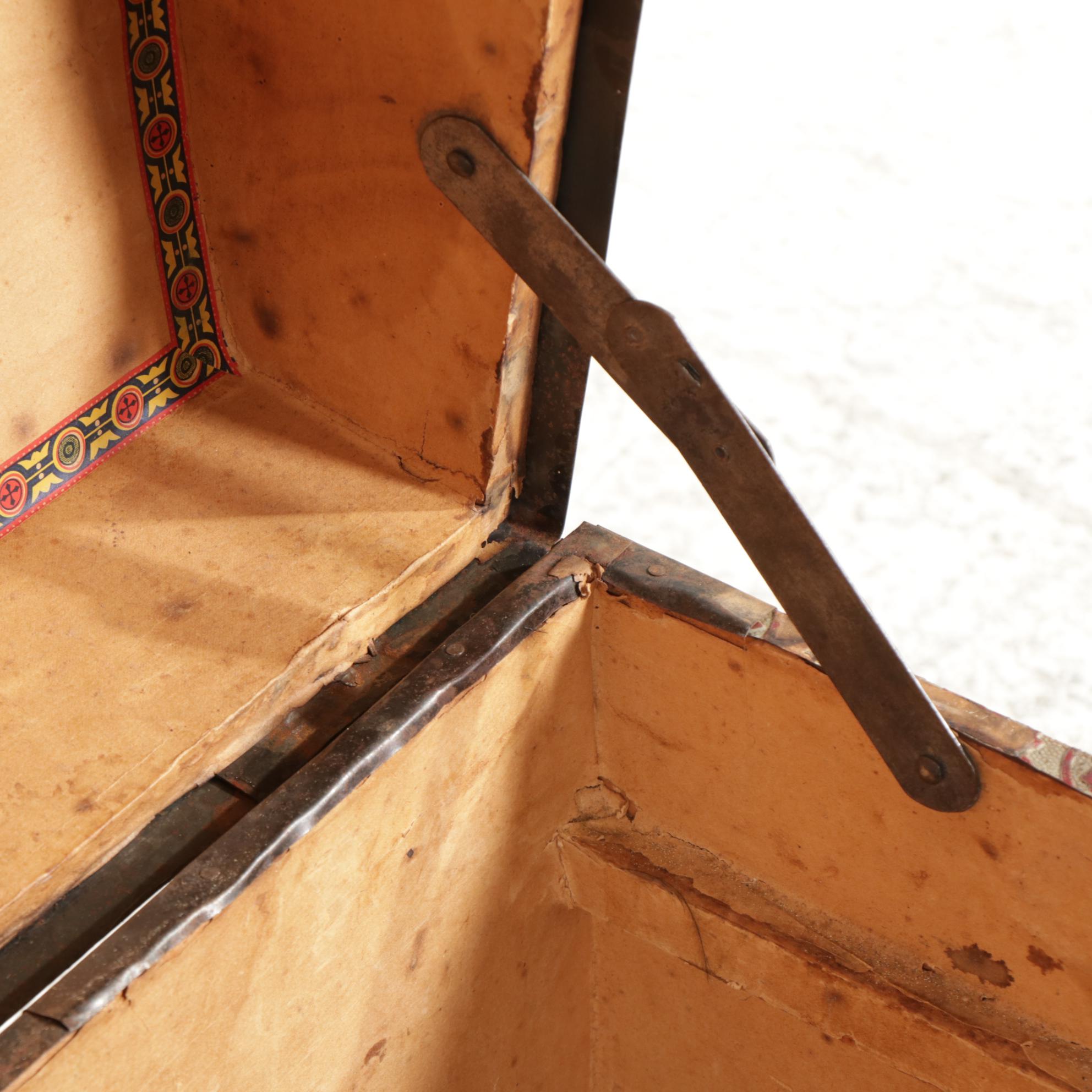 Dome Top Steamer Trunk, Late 19th Century