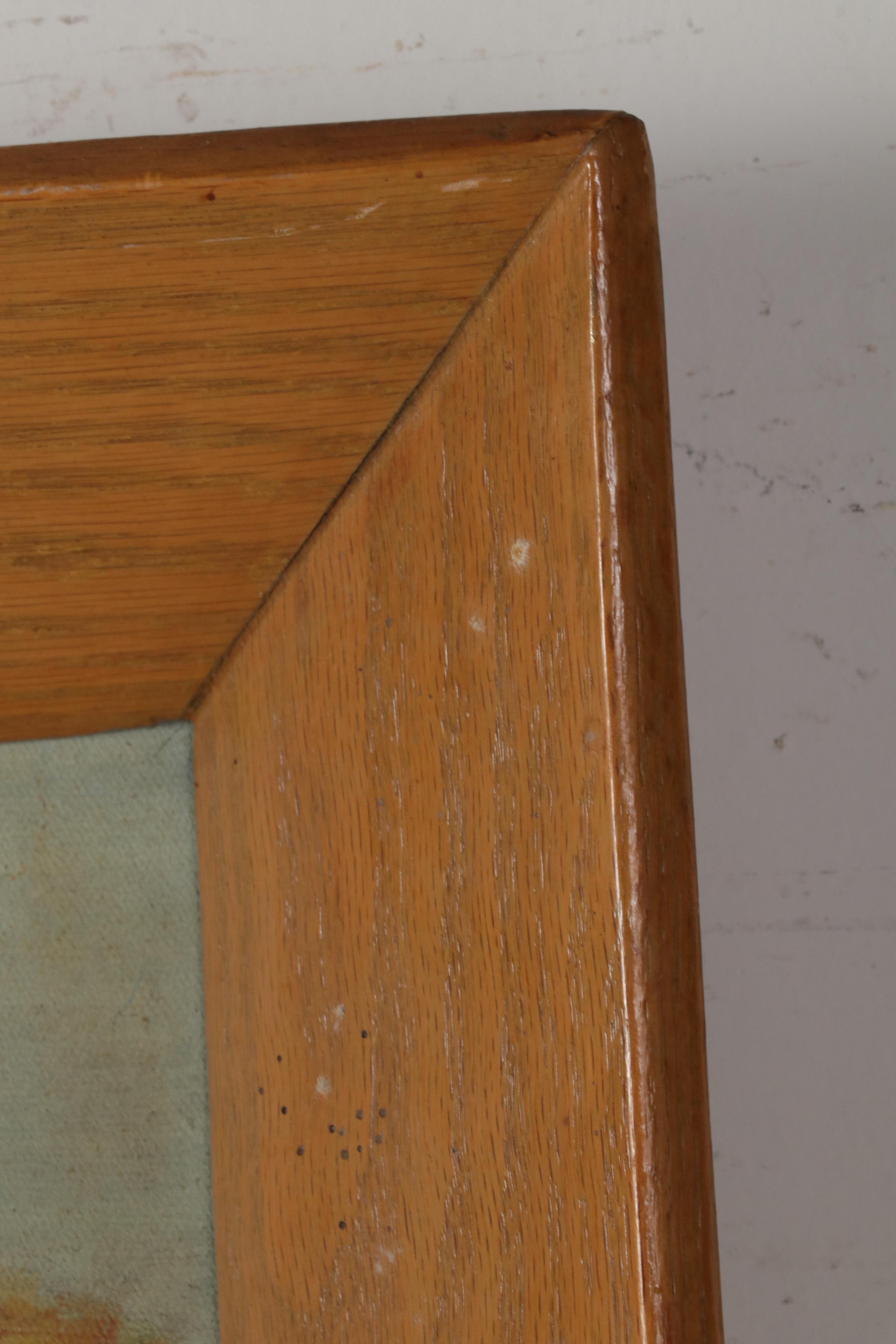 Fall Landscape Oil Painting, 1937