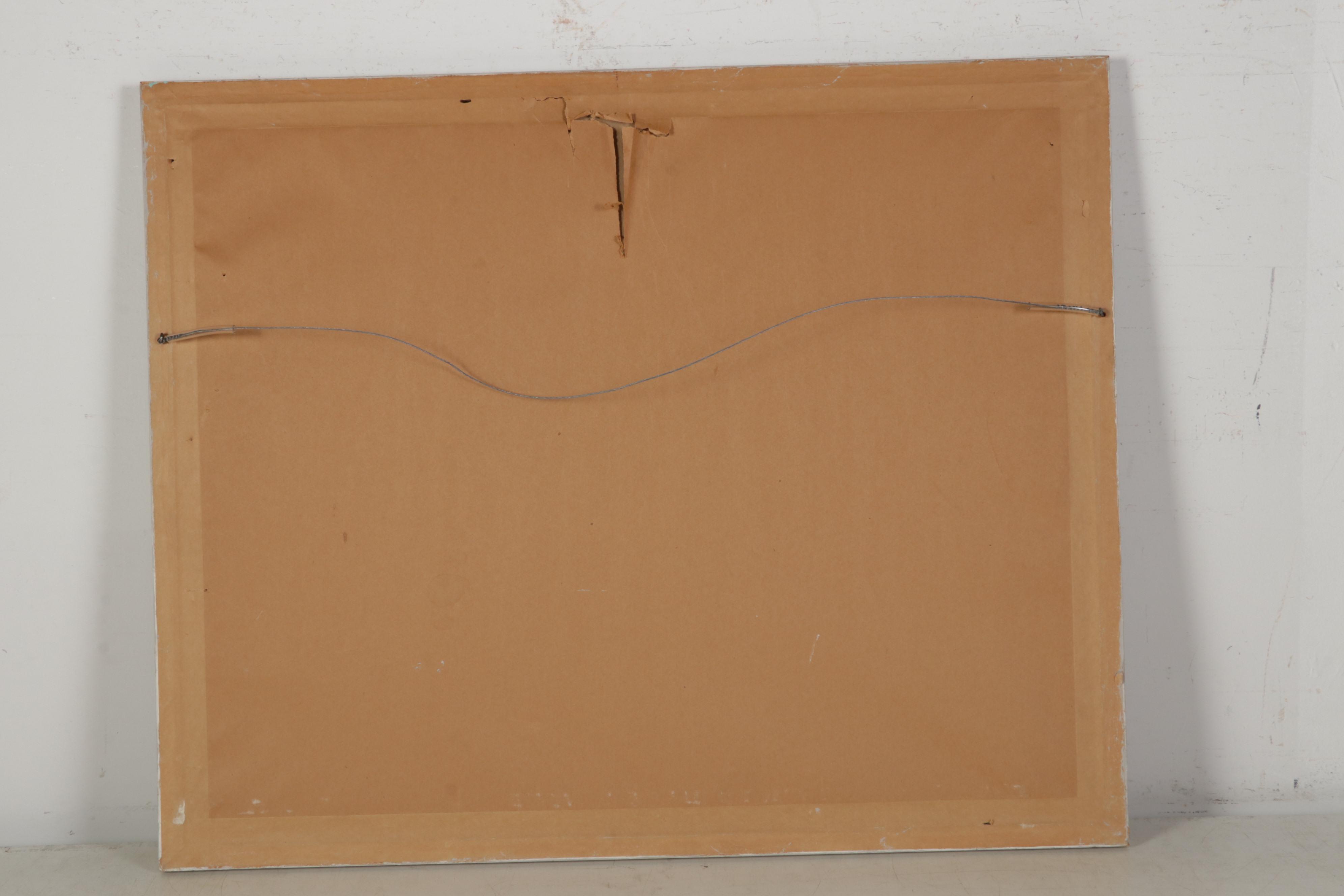 Kenneth J. Reeve Winter Landscape Watercolor Painting