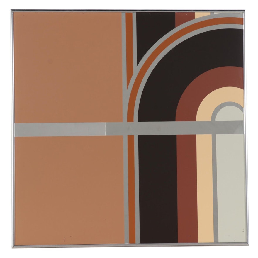 Academy Arts Mid-Century Modern Mirrored Wall Hangings