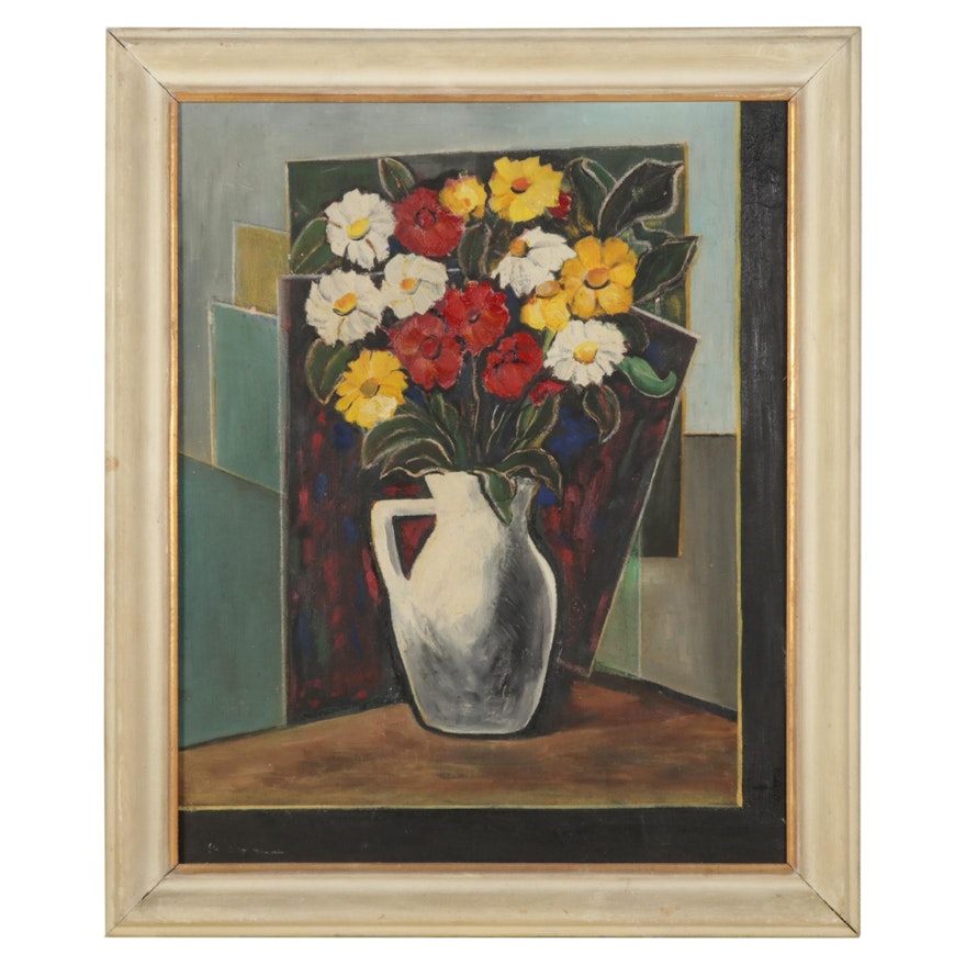 Floral Still Life Oil Painting