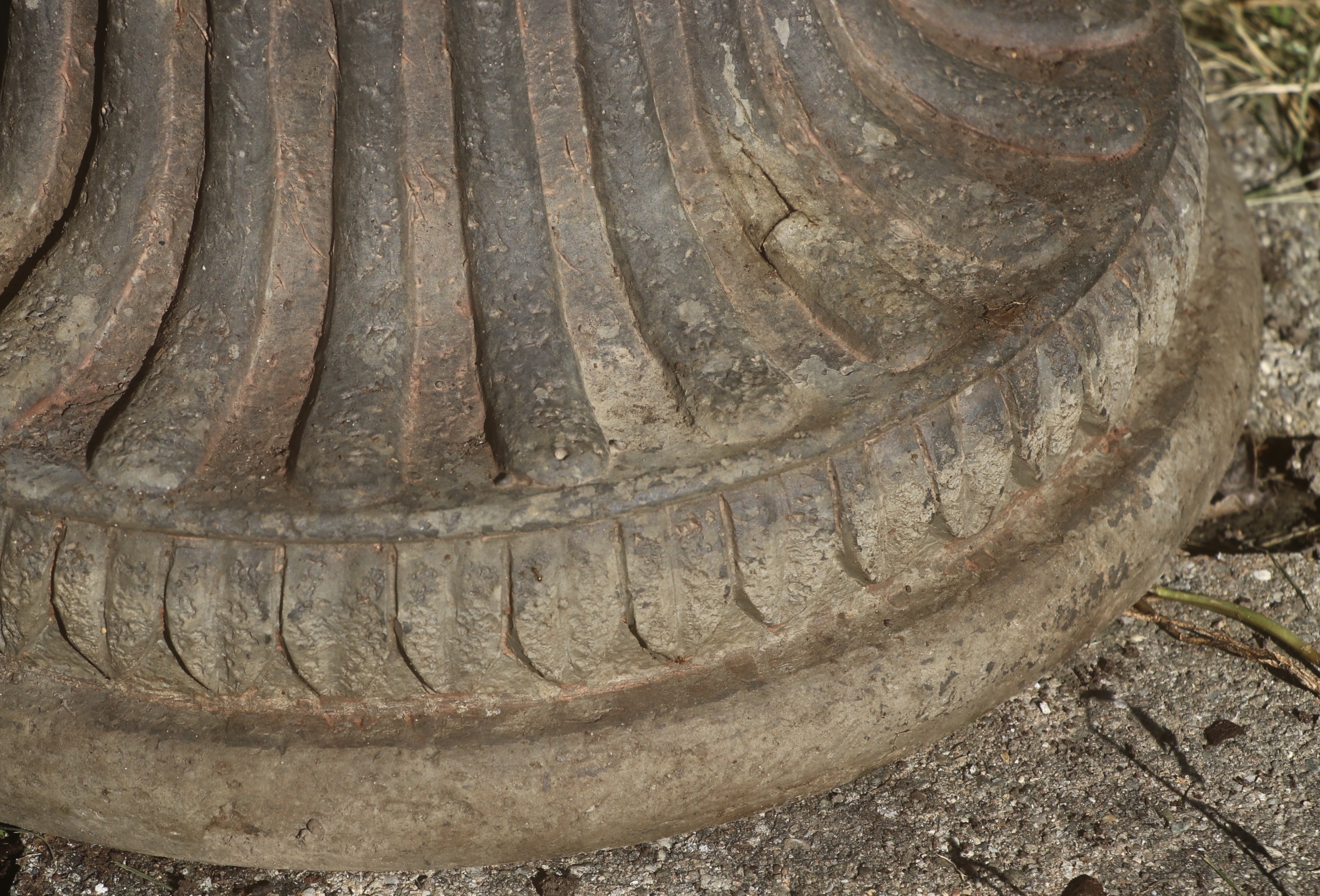 Collection of Fiberglass Urn-Shaped Planters