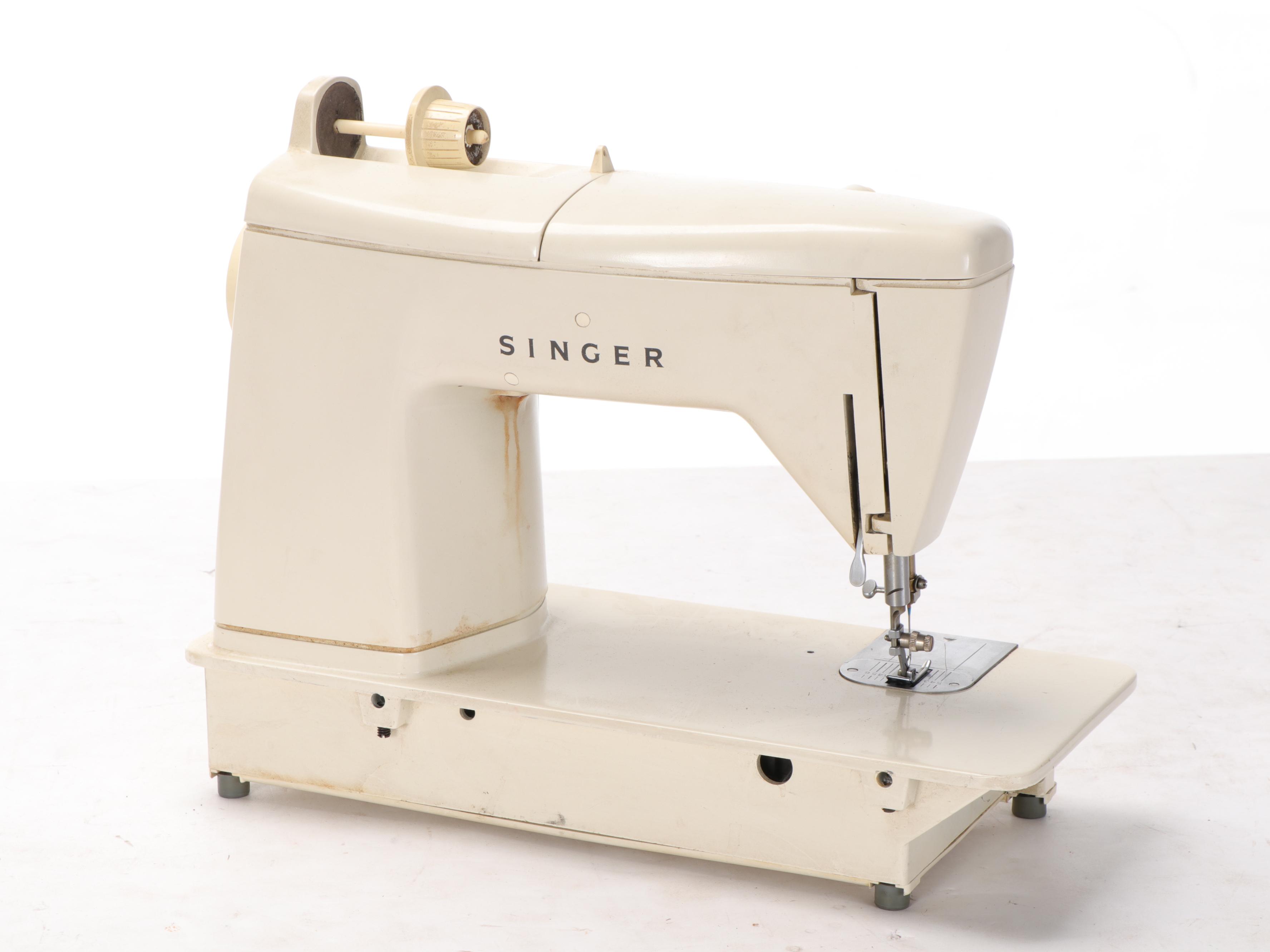 Singer Model 750 Golden Touch & Sew Electric Sewing Machine, 1969