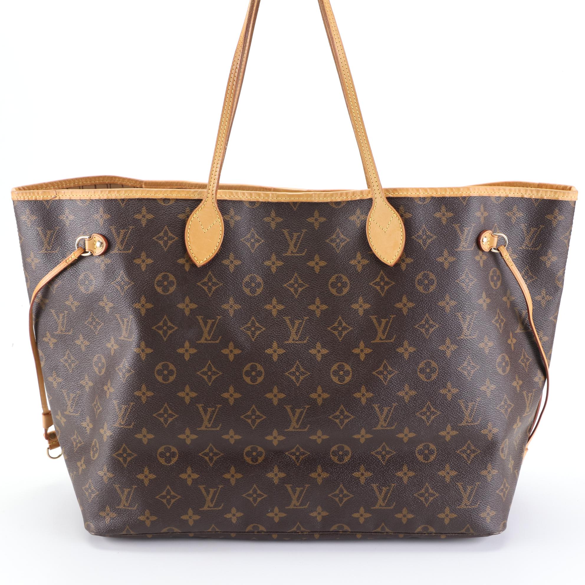 Louis Vuitton Neverfull GM in Monogram Canvas with Vachetta Leather