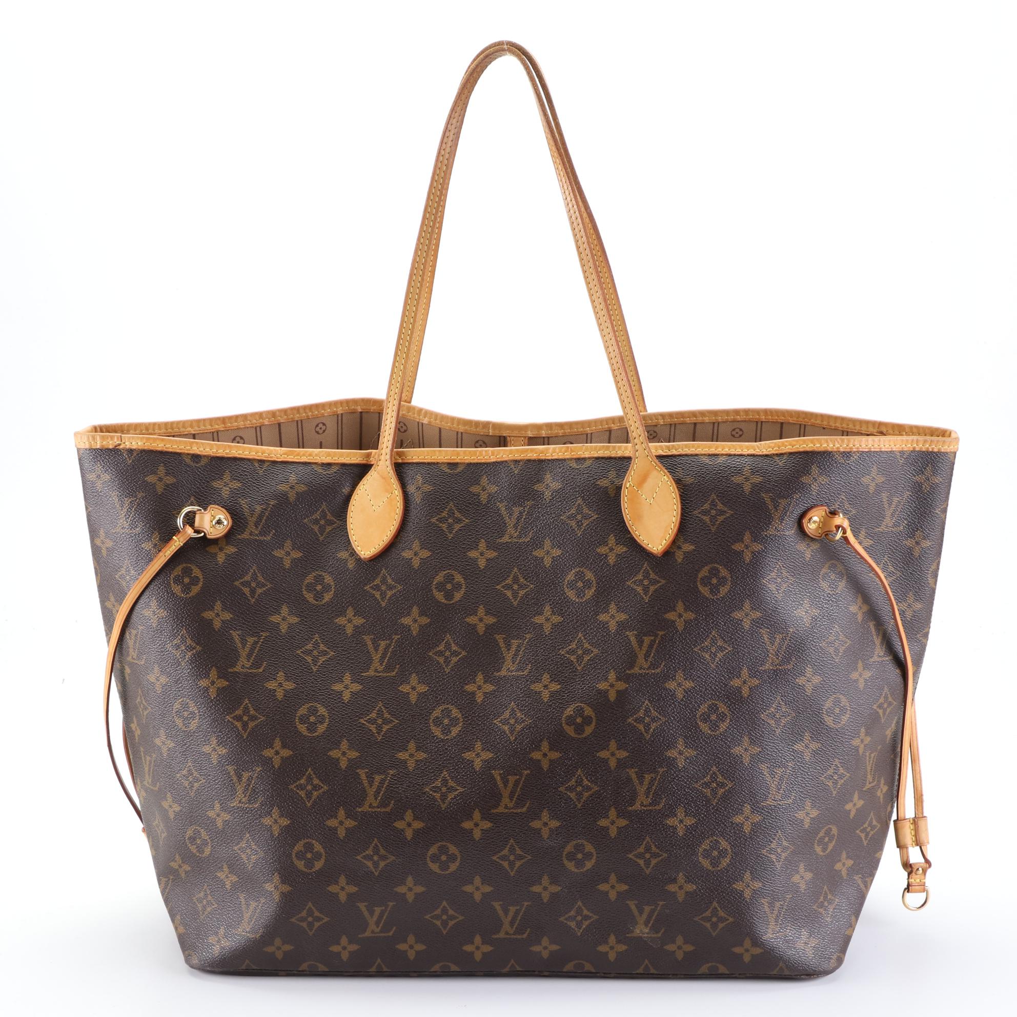 Louis Vuitton Neverfull GM in Monogram Canvas with Vachetta Leather