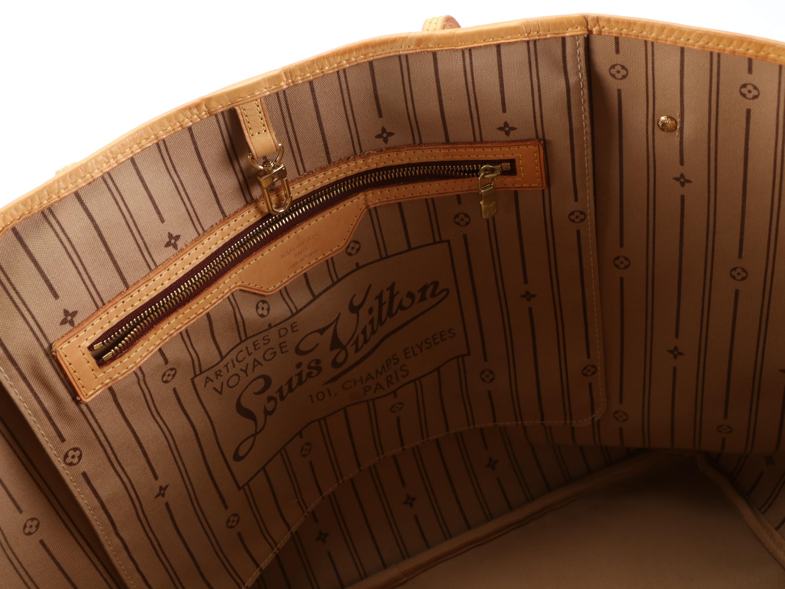 Louis Vuitton Neverfull GM in Monogram Canvas with Vachetta Leather