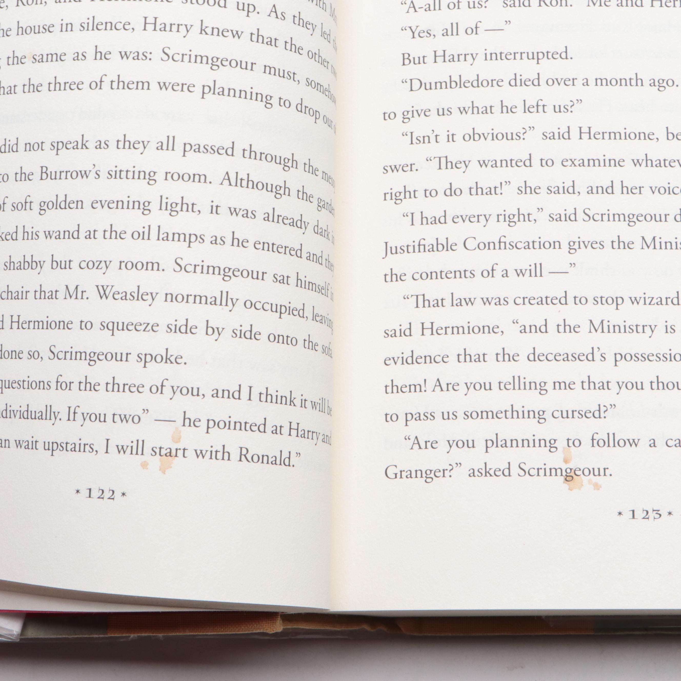 First Edition "Harry Potter and the Deathly Hallows" by J. K. Rowling, 2007