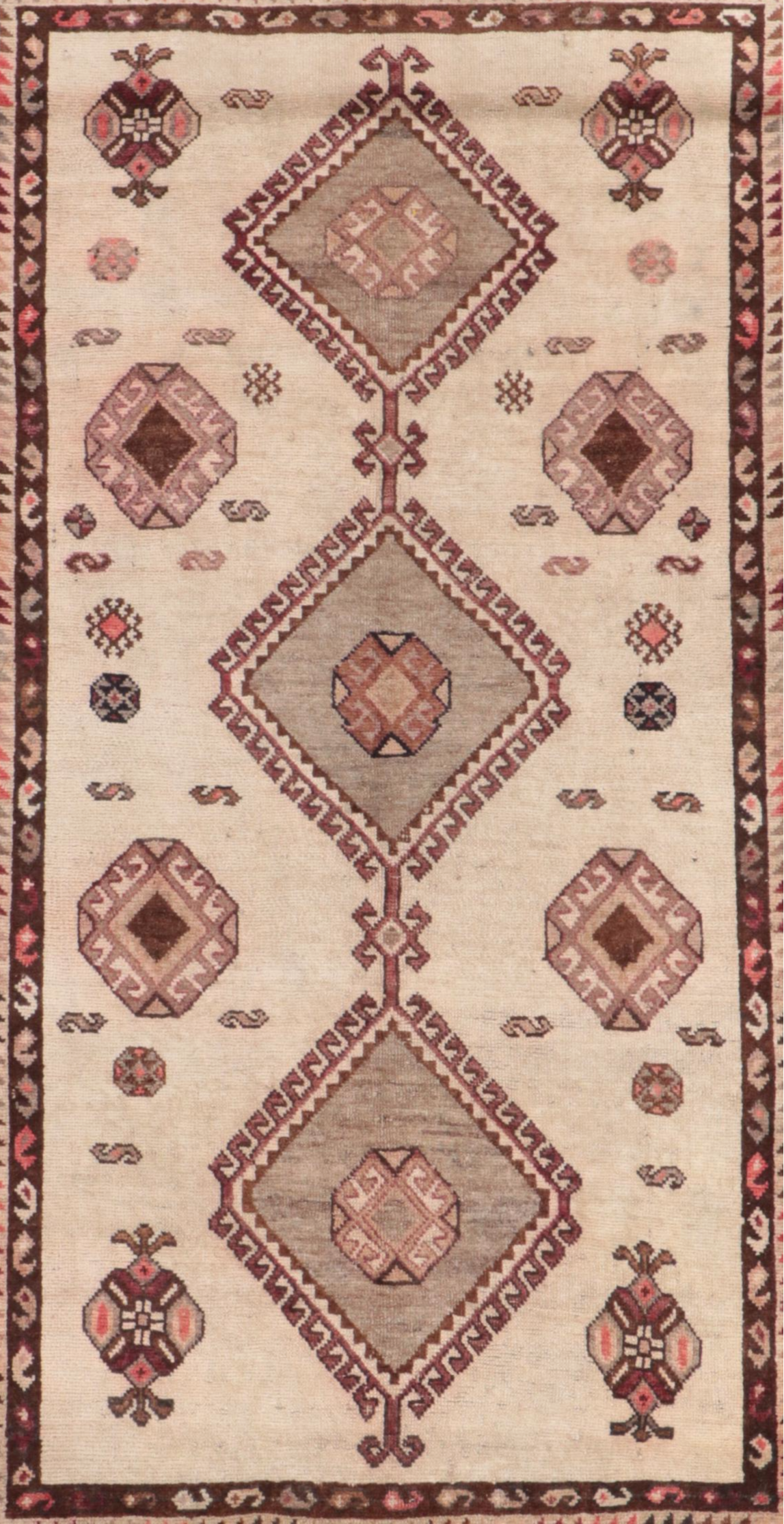 3'10 x 7'4 Hand-Knotted Persian Lurs Area Rug