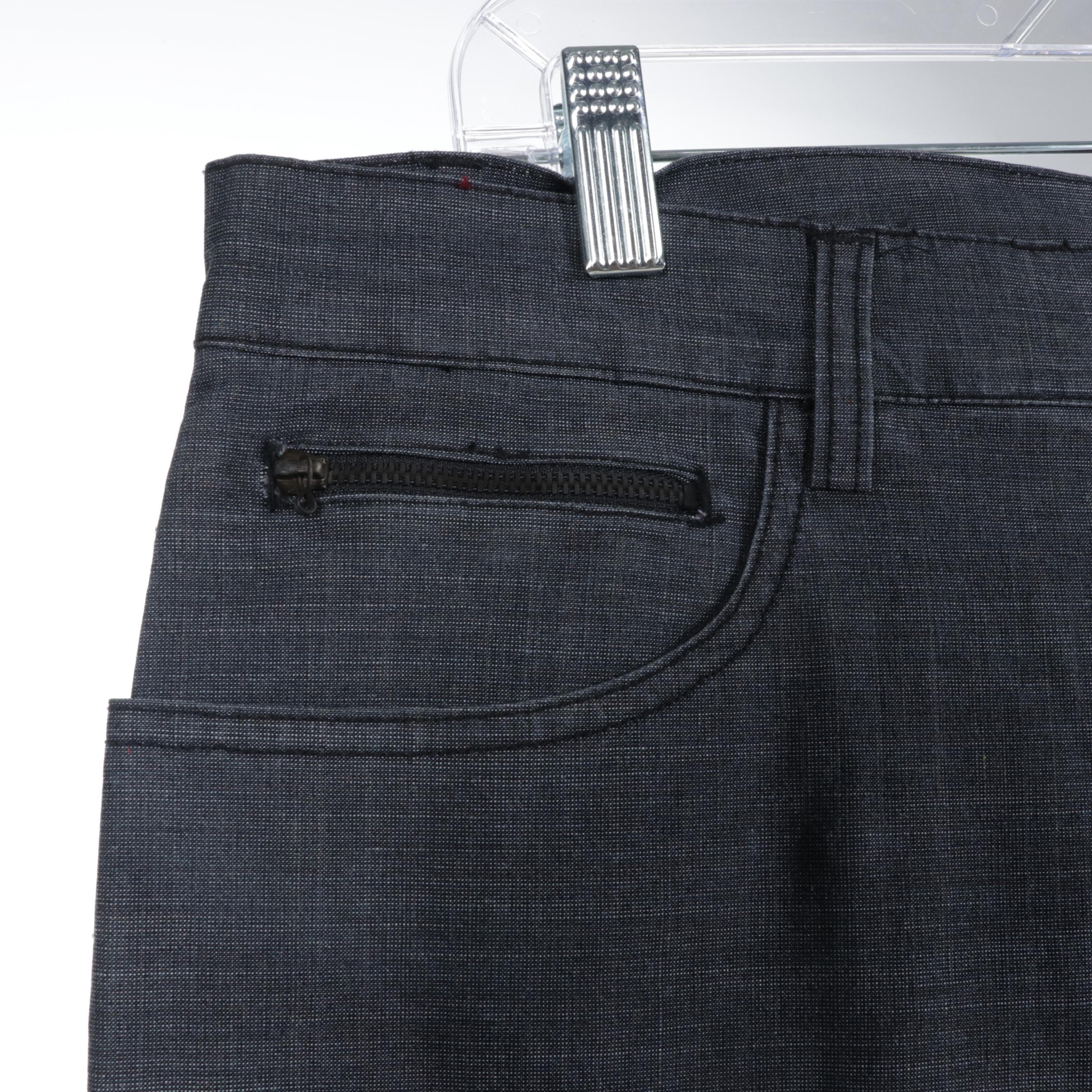 Men's Prada Linea Rossa Windbreaker and Pants with Button-Up Shirt