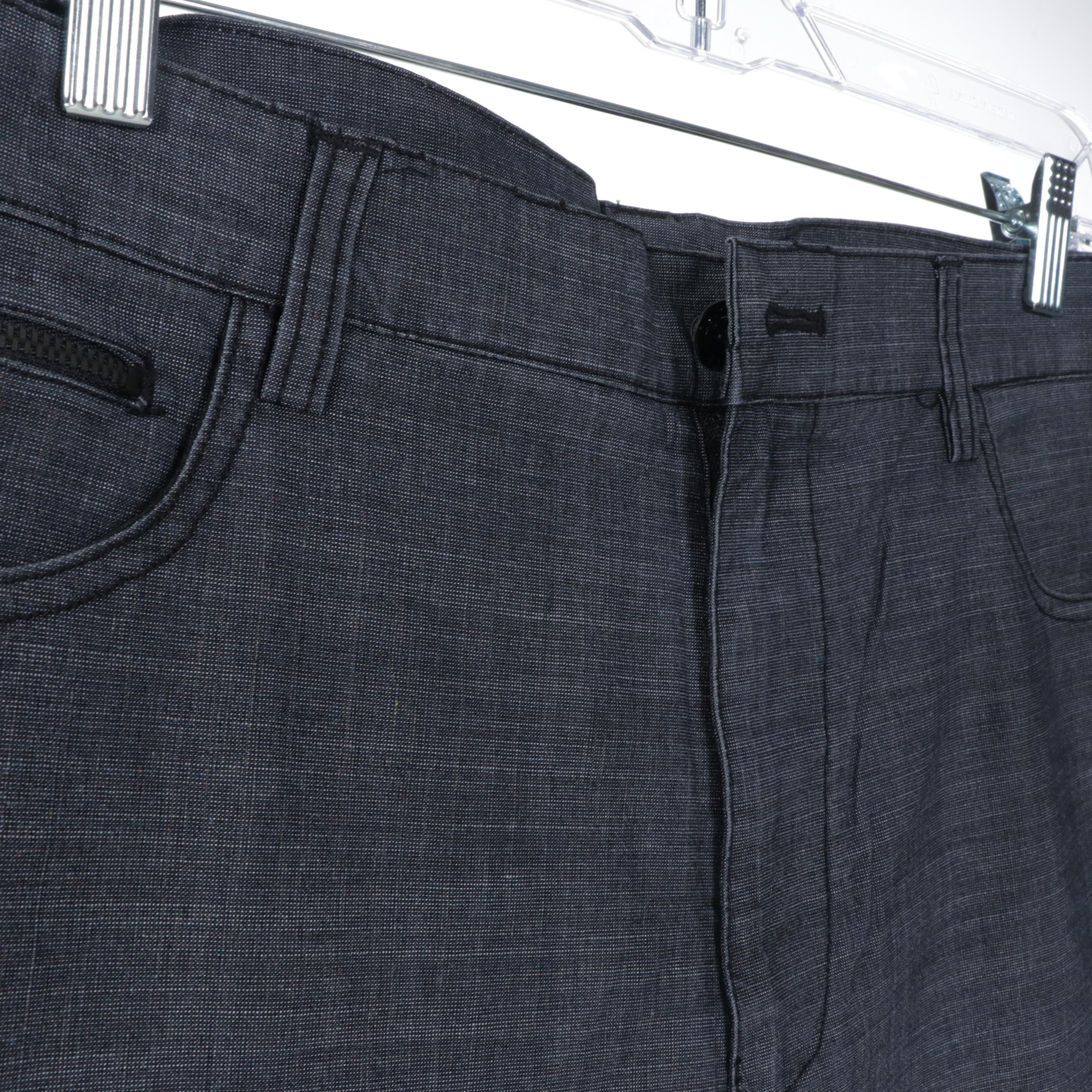 Men's Prada Linea Rossa Windbreaker and Pants with Button-Up Shirt