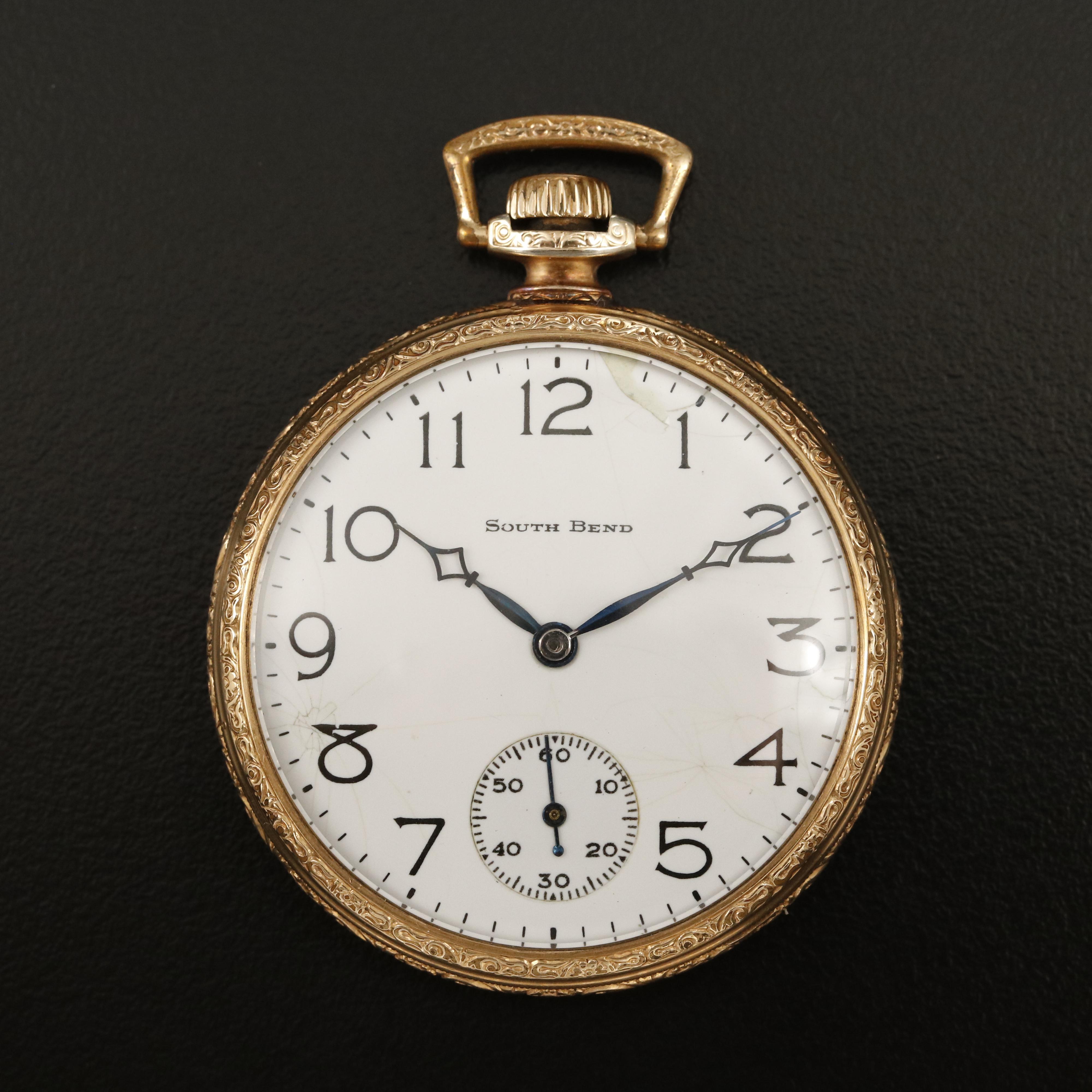 1925 South Bend Gold-Filled Pocket Watch