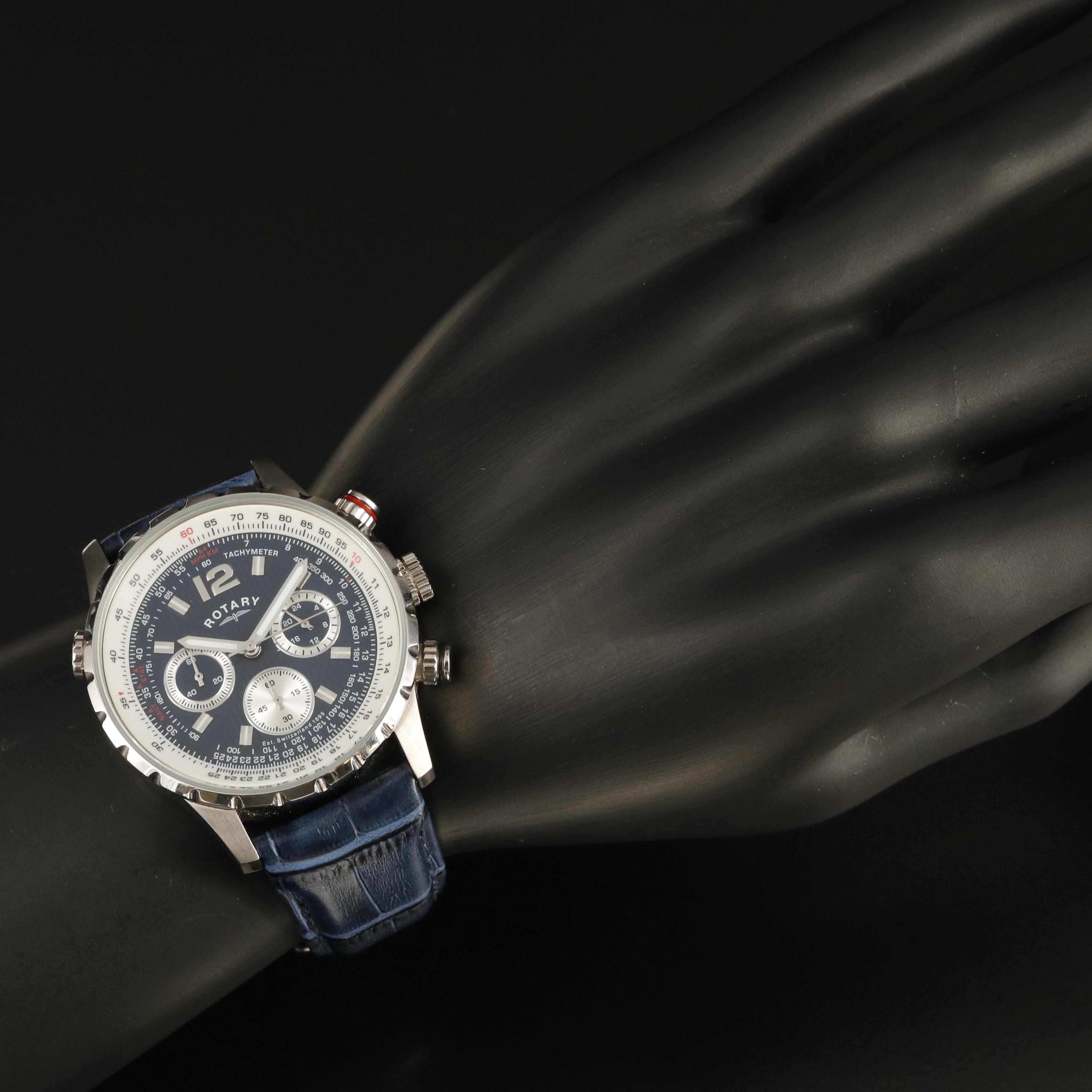 Rotary Chronograph Watch