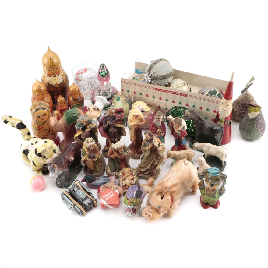 Christmas Ornament and Nativity Collection