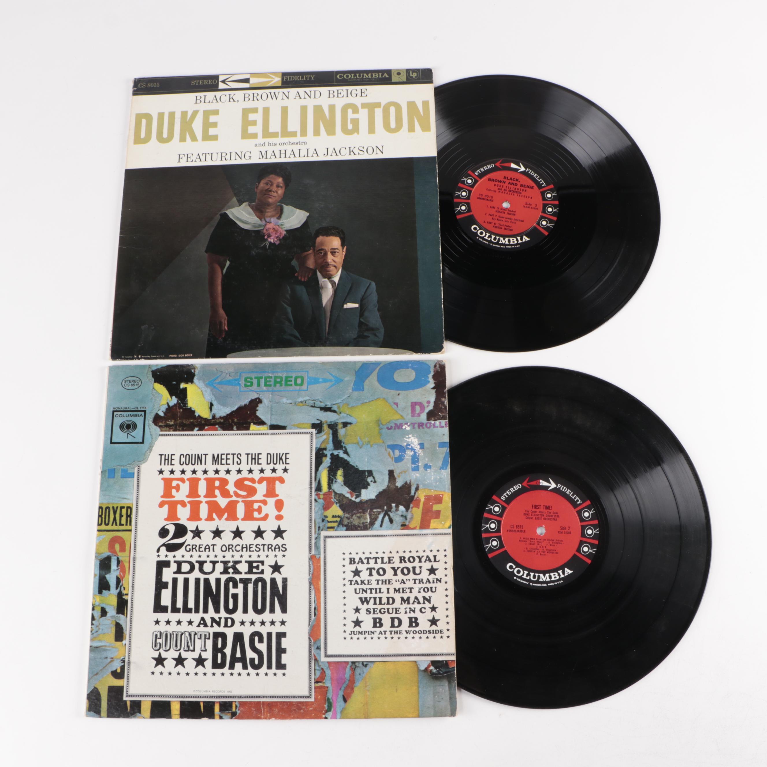 Duke Ellington, Dave Brubeck and Other Vinyl LP Records